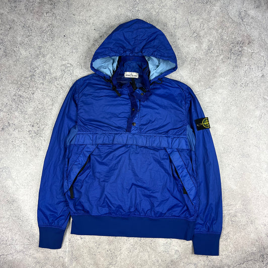 Stone Island Blue Membrana Smock XL 22.25”