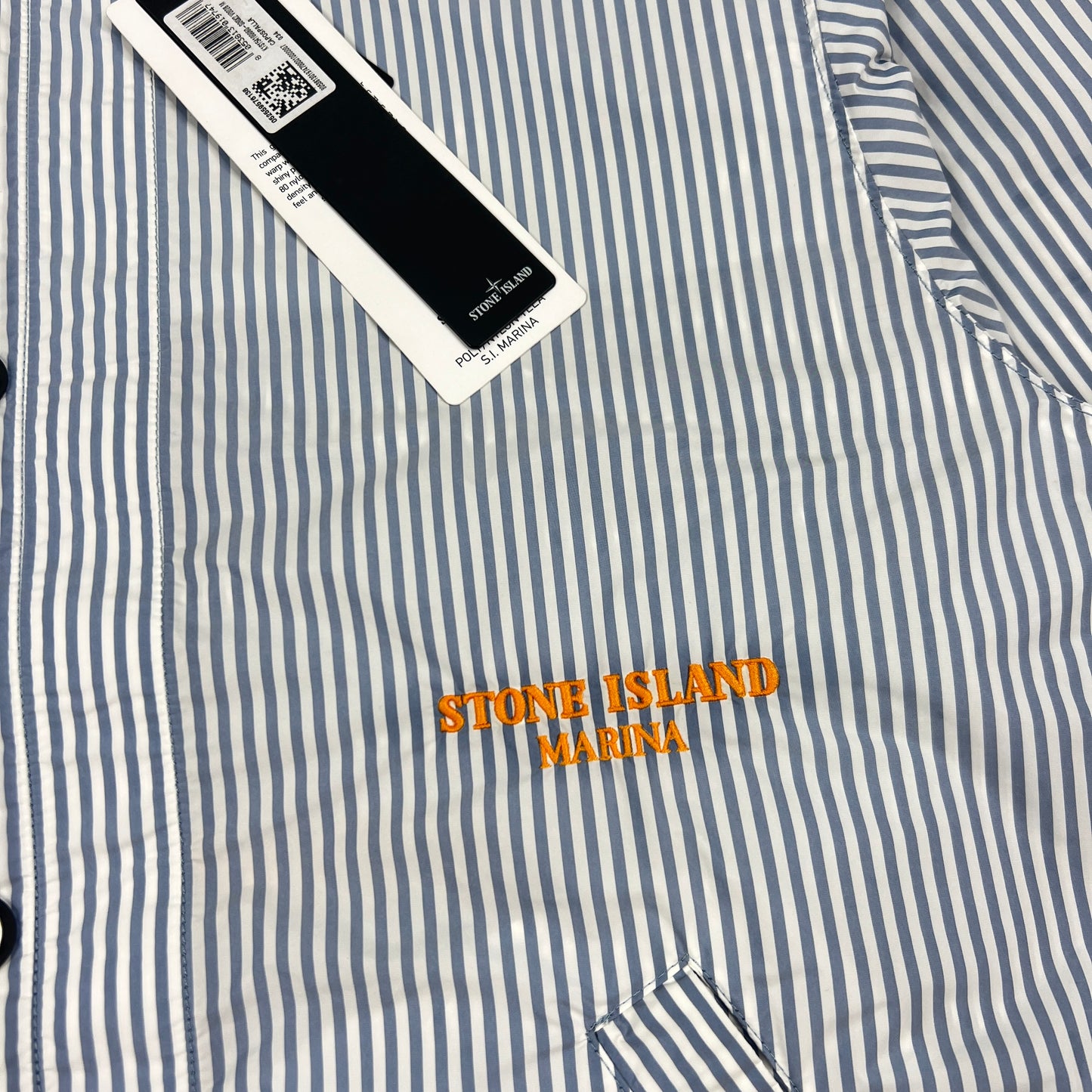 Stone Island Marina Poly Nylon Tela Jacket Medium 25.25” BNWT