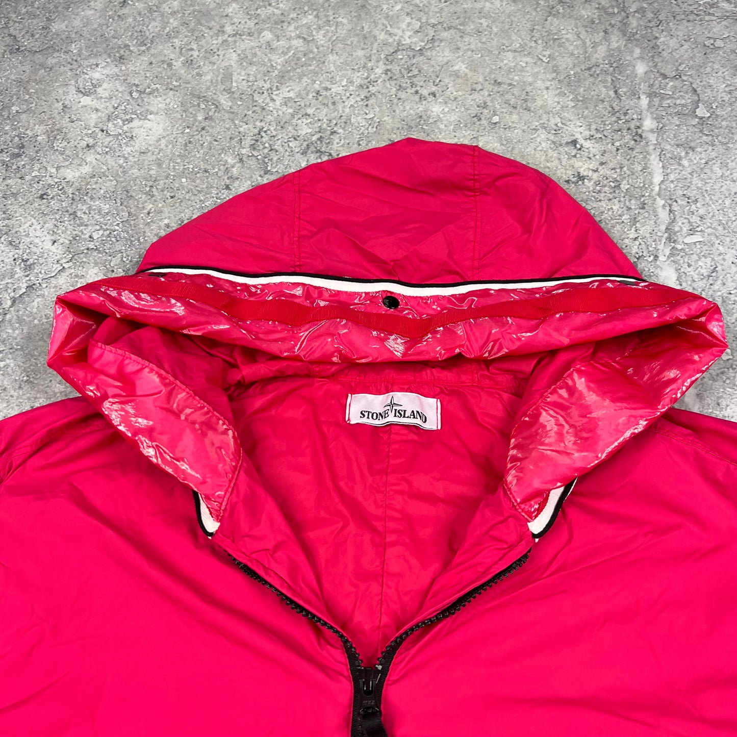 Stone Island Pink Skin Touch Jacket Large 23”
