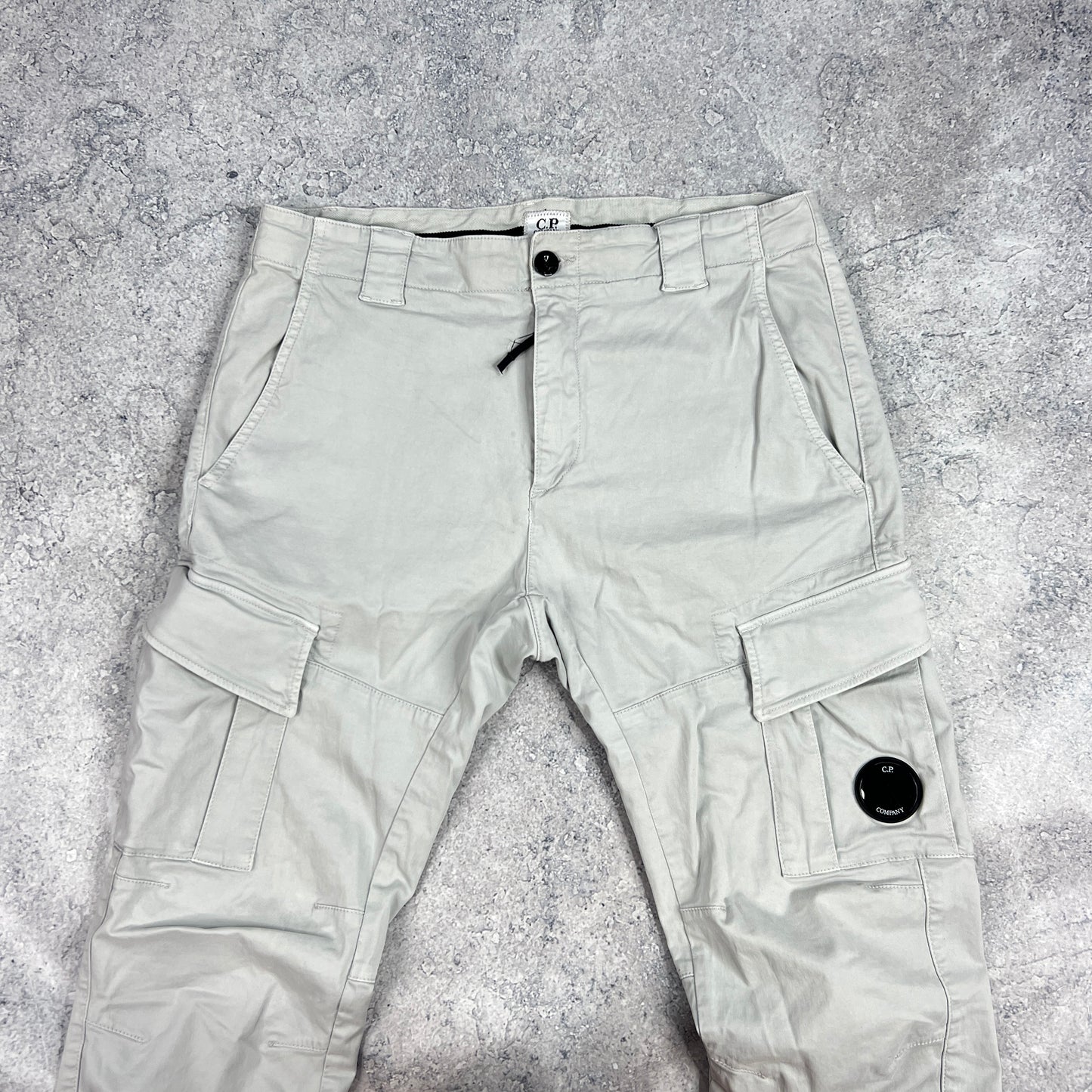 CP Company Grey Lens Cargos Size 48- W32”