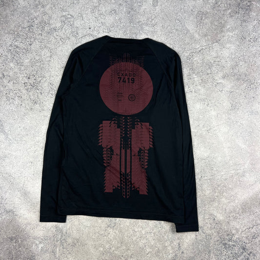 Stone Island Black Shadow Project L/S Tee Small 20.25”