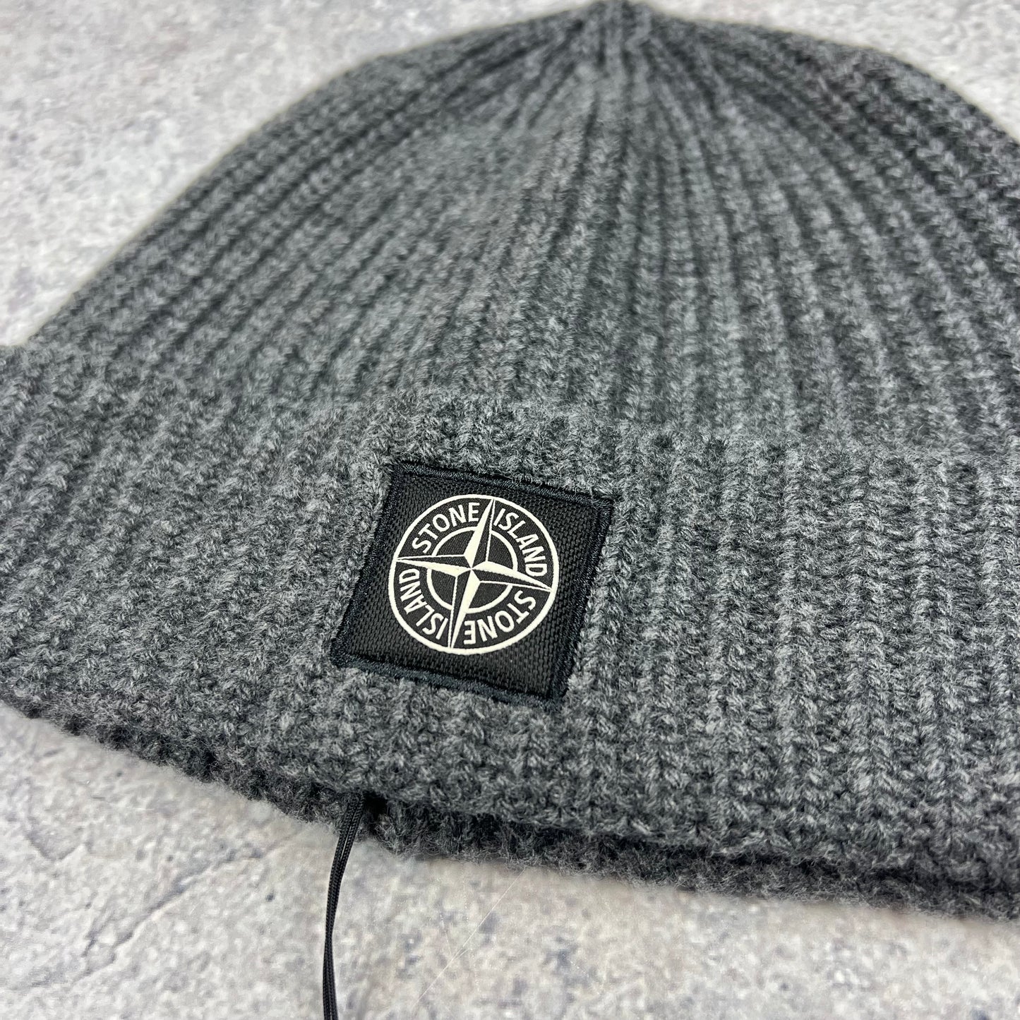 Stone Island Grey Beanie BNWT