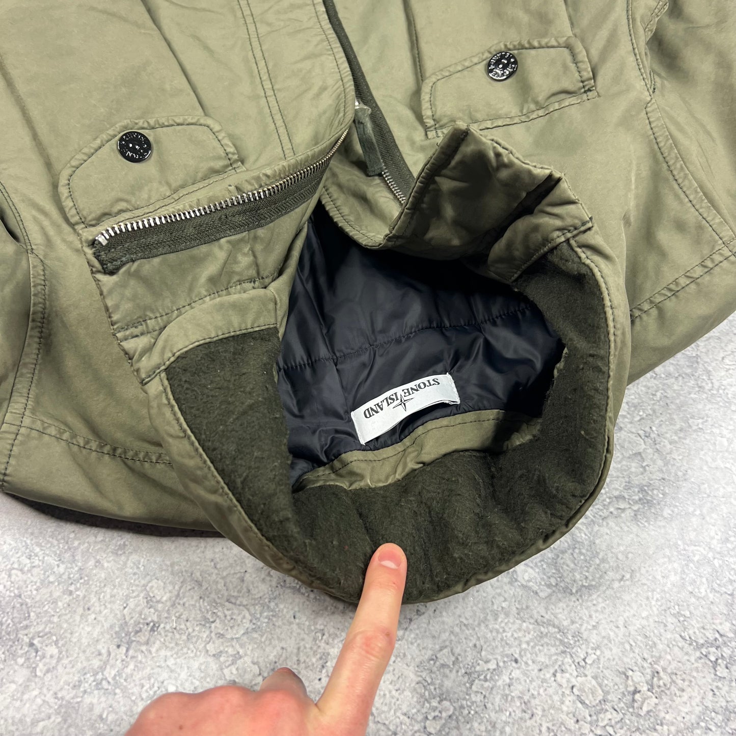Stone Island David Primaloft Field Jacket Small 21”