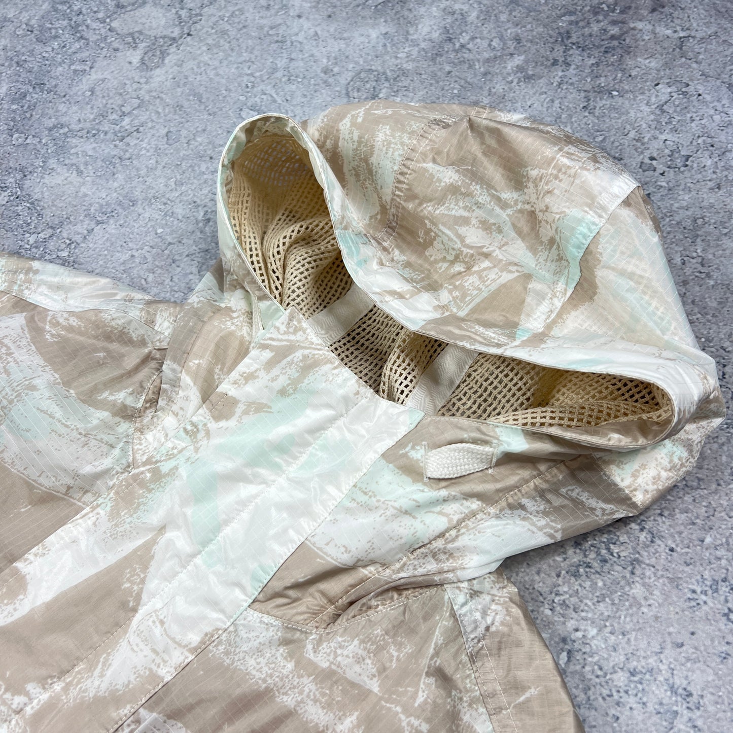 Stone Island UV Reactive Camo Parka Jacket Large 26” BNWT