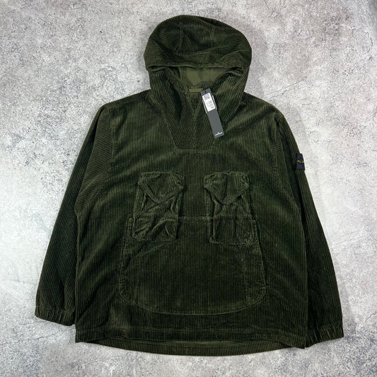 Stone Island Khaki Corduroy Smock XL BNWT 27”