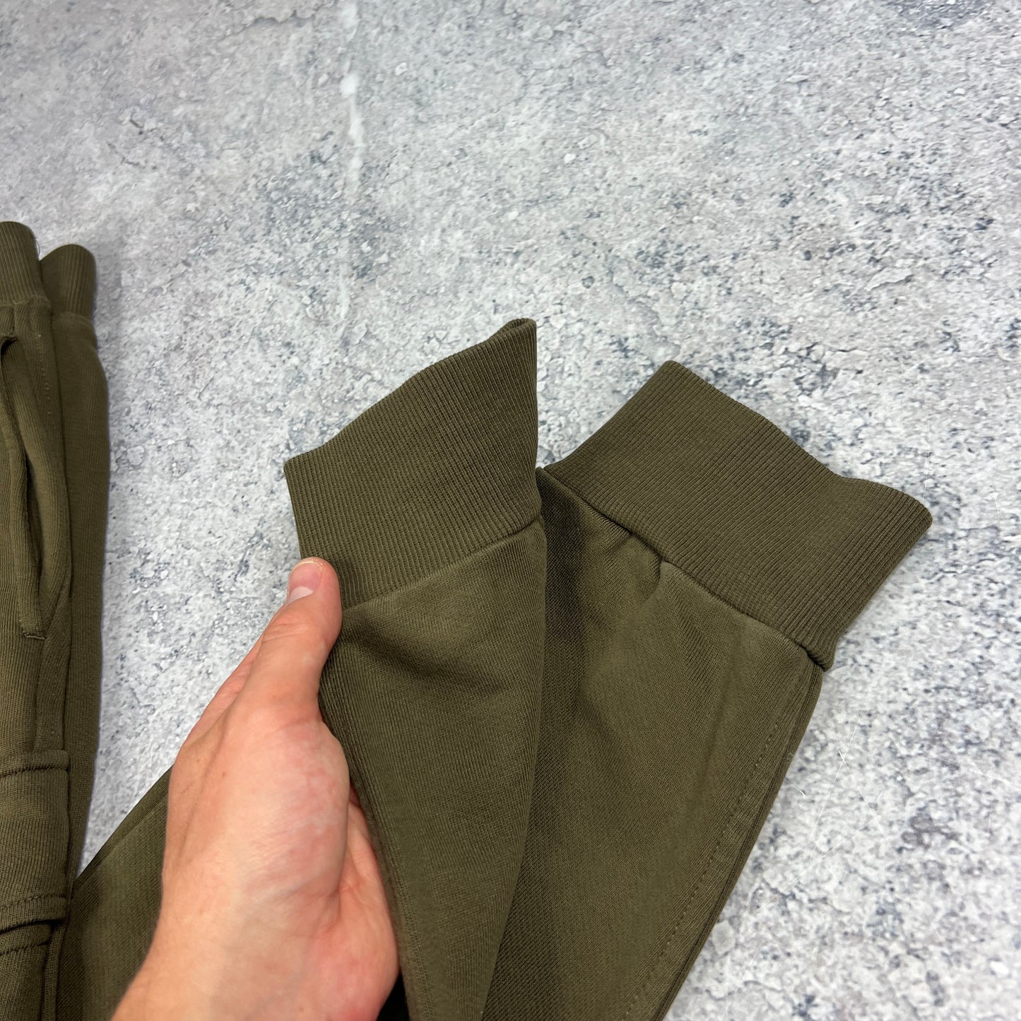 CP Company Khaki Lens Joggers Medium W32-34”
