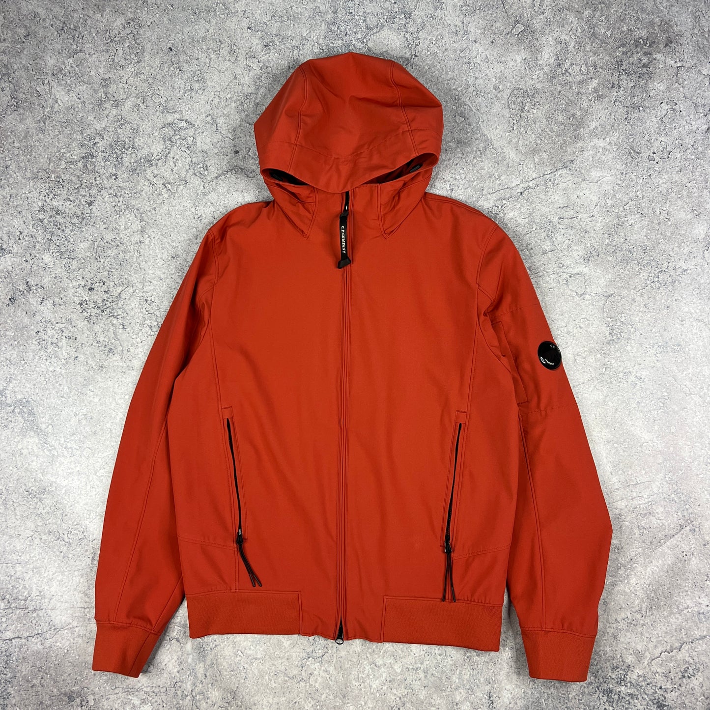 CP Company Orange Lens Shell-R Jacket 48- Medium 22.25”