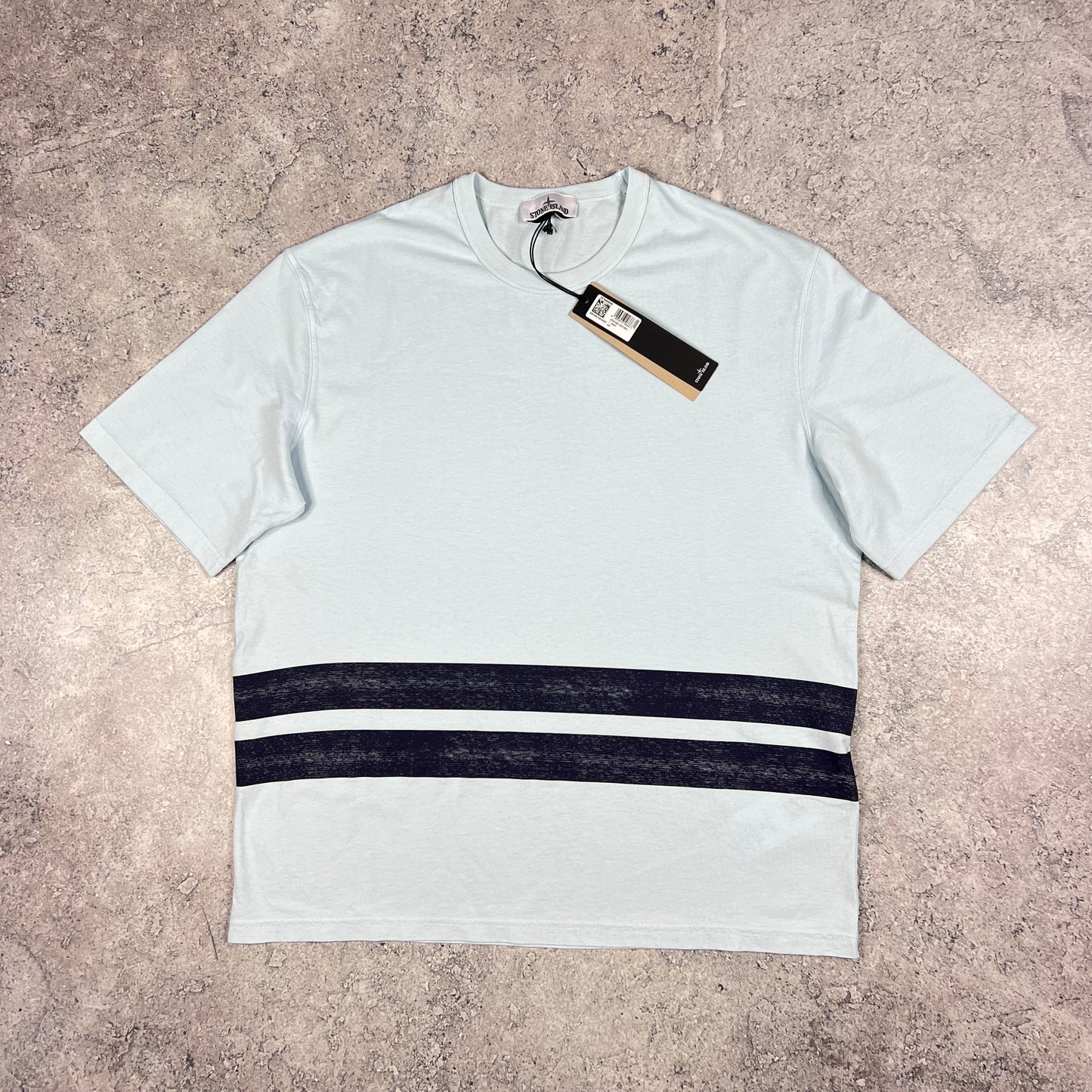 Stone Island Marina Light Blue T-Shirt Large 24.5” BNWT