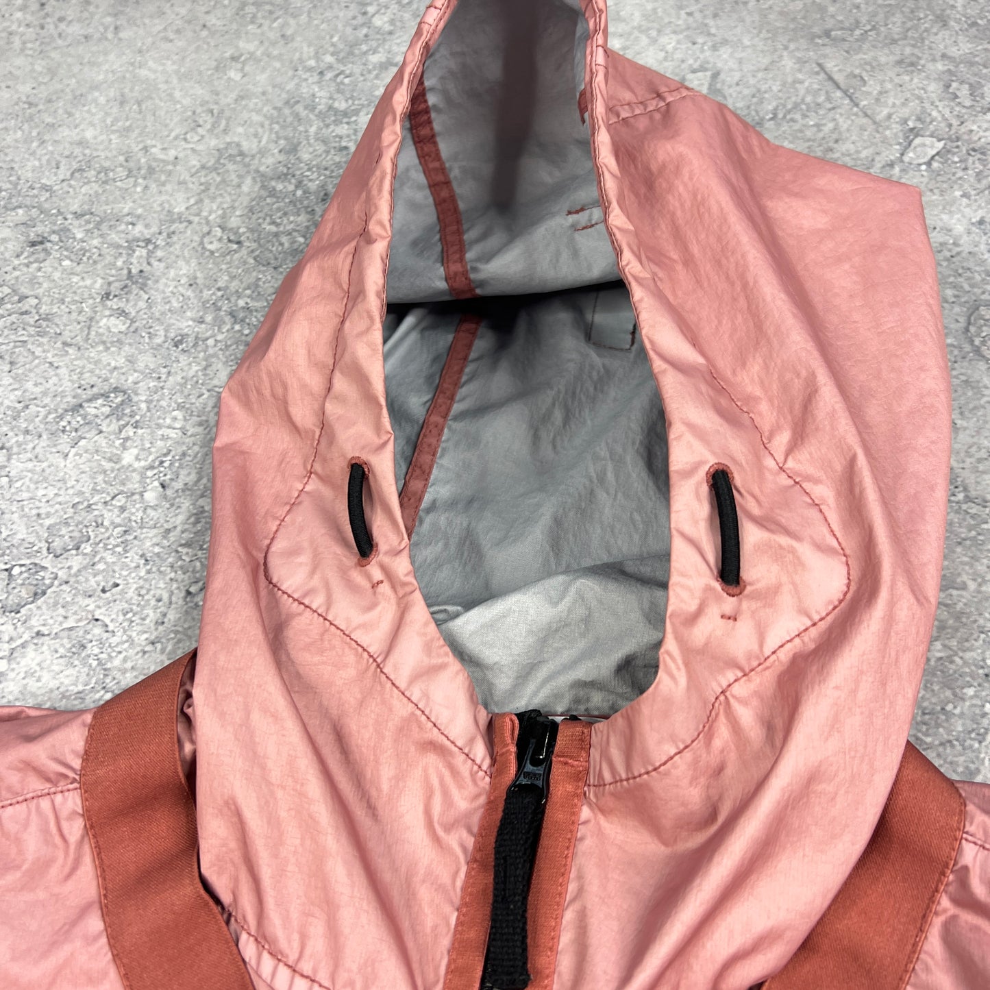 Stone Island Pink Membrana Jacket Large 23.25”