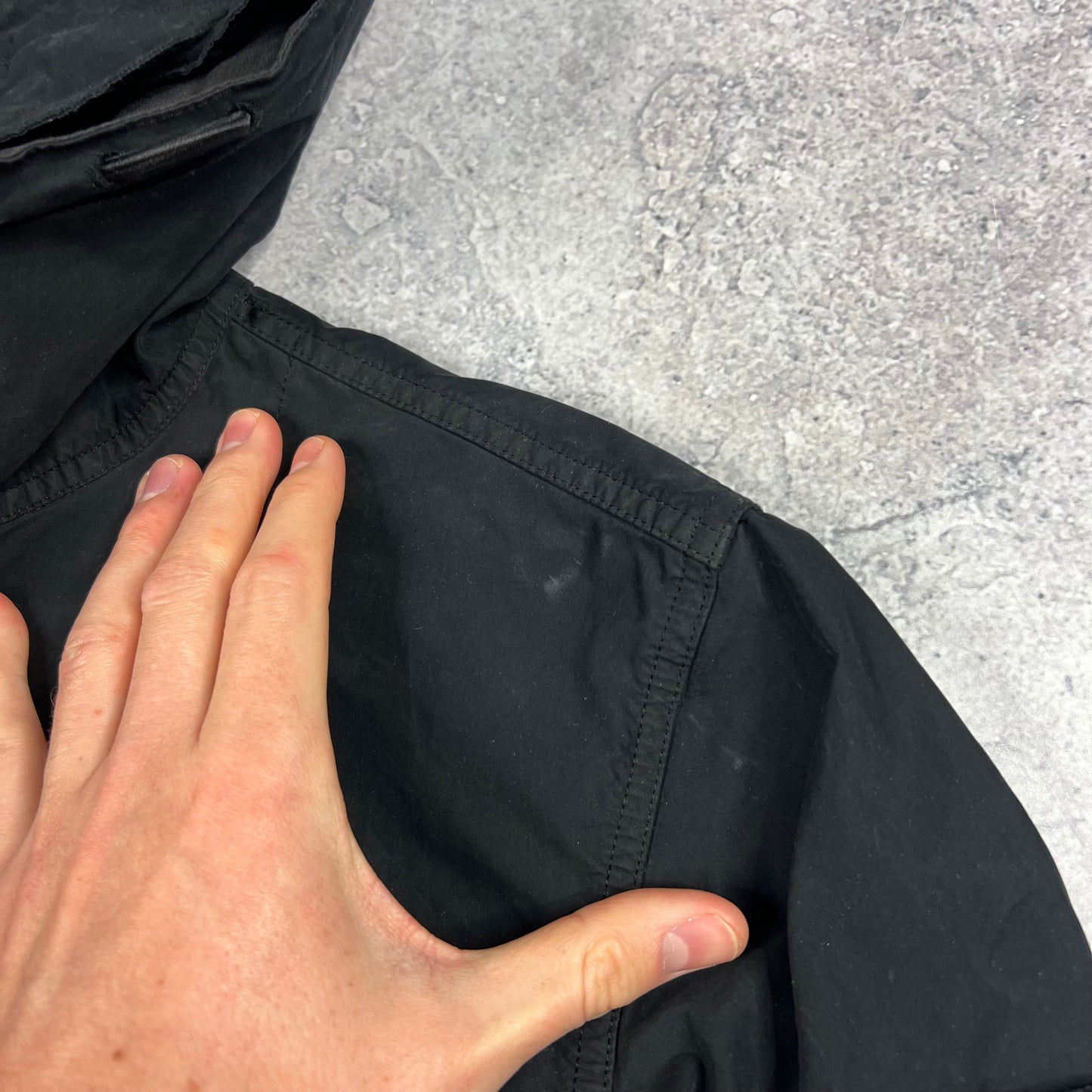 Stone Island Polyester Tela David Light Jacket Large 22.5”