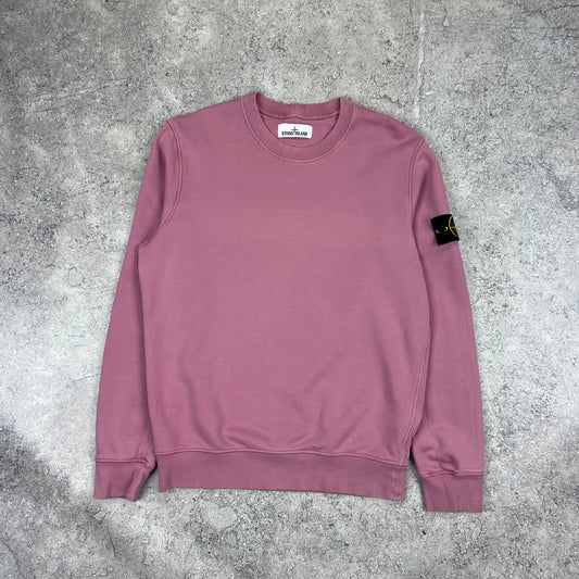 Stone Island Pink Sweatshirt Medium 21.5”