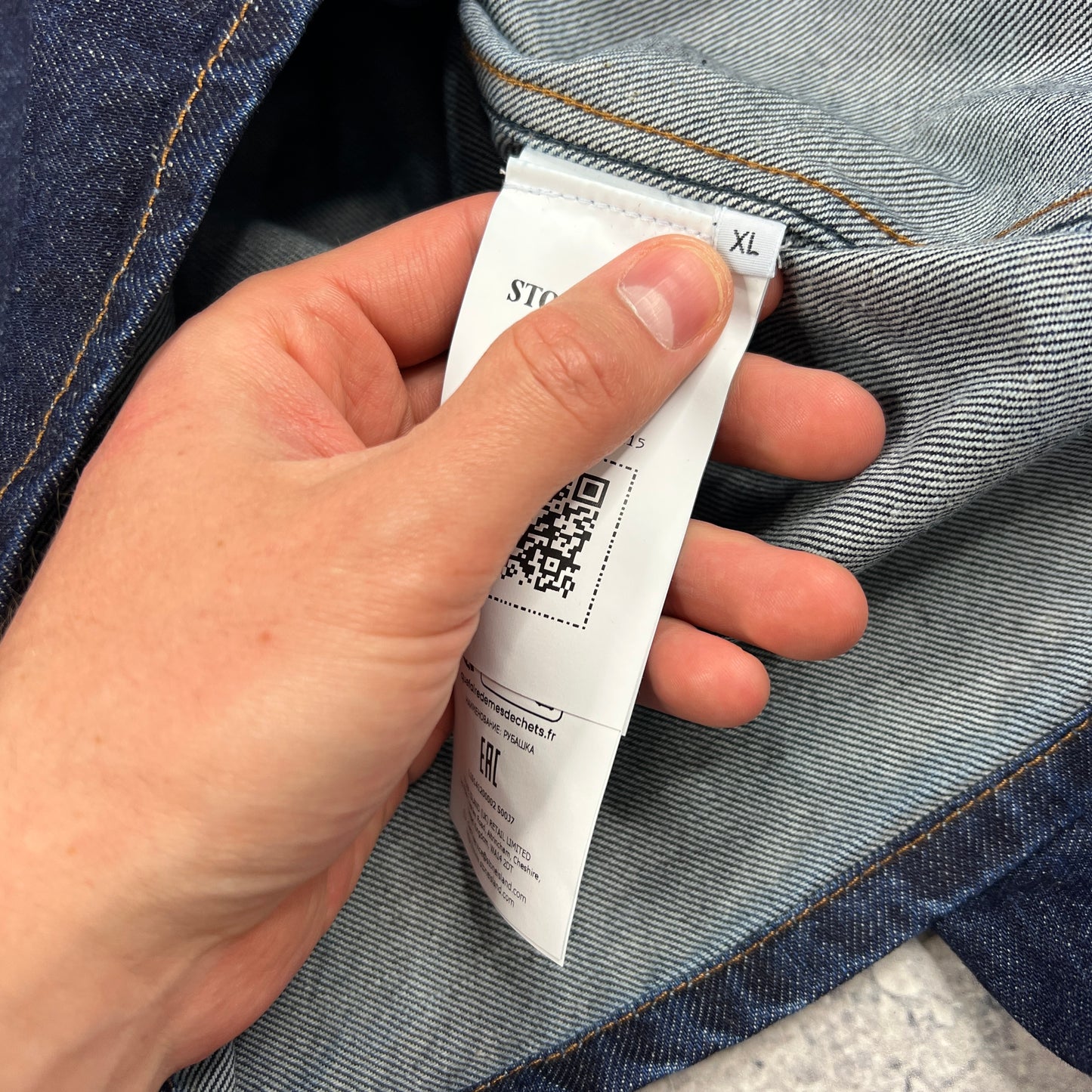 Stone Island Denim Research Jacket BNWT