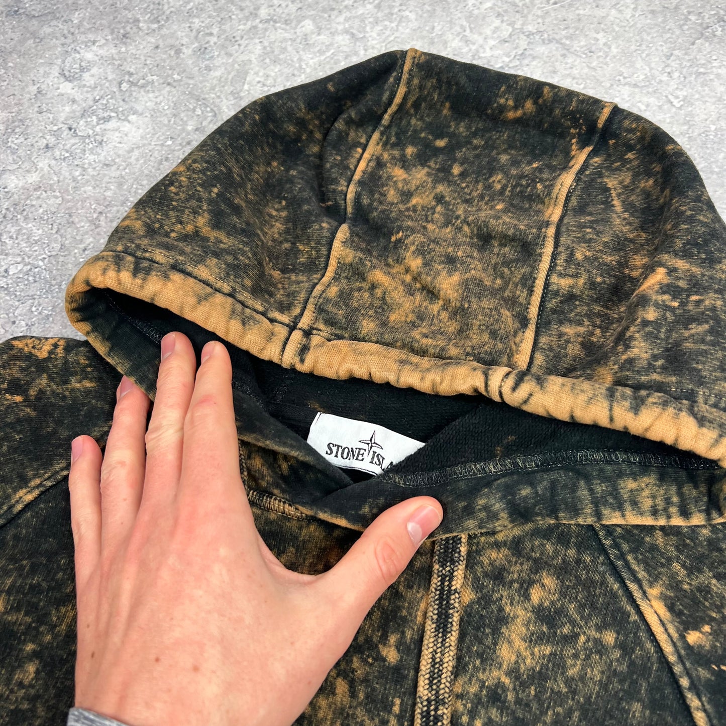 Stone Island OVD Hoodie Small 21.25”