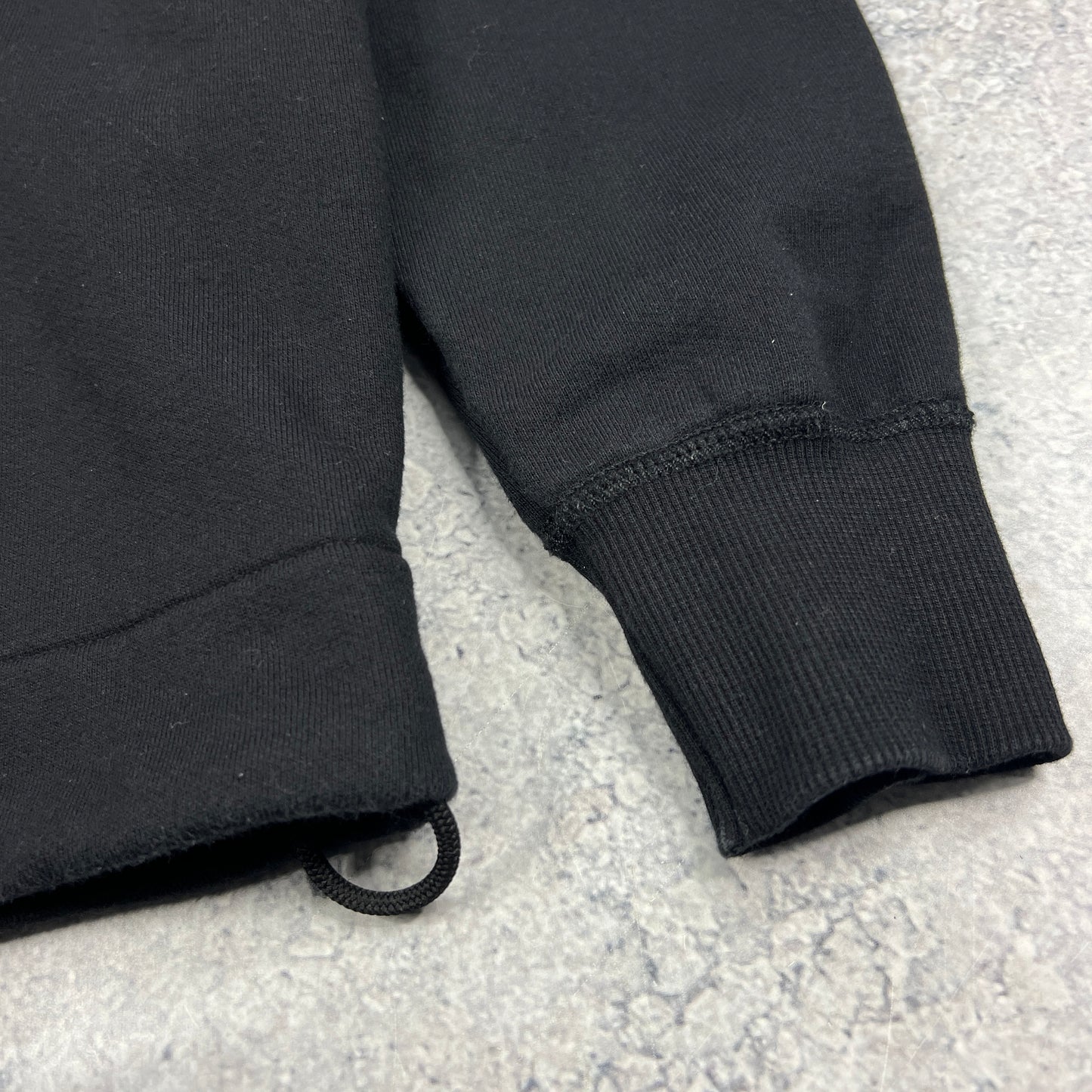 CP Company Black Button Up Lens Pullover Medium 21.5”