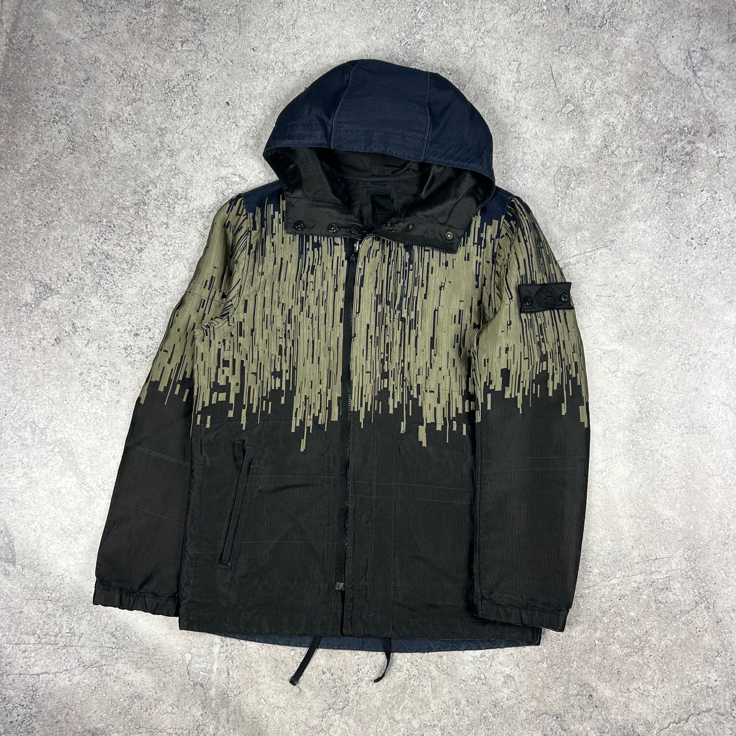 Stone Island Shadow Big Loom Reversible Jacket Large 22.5”