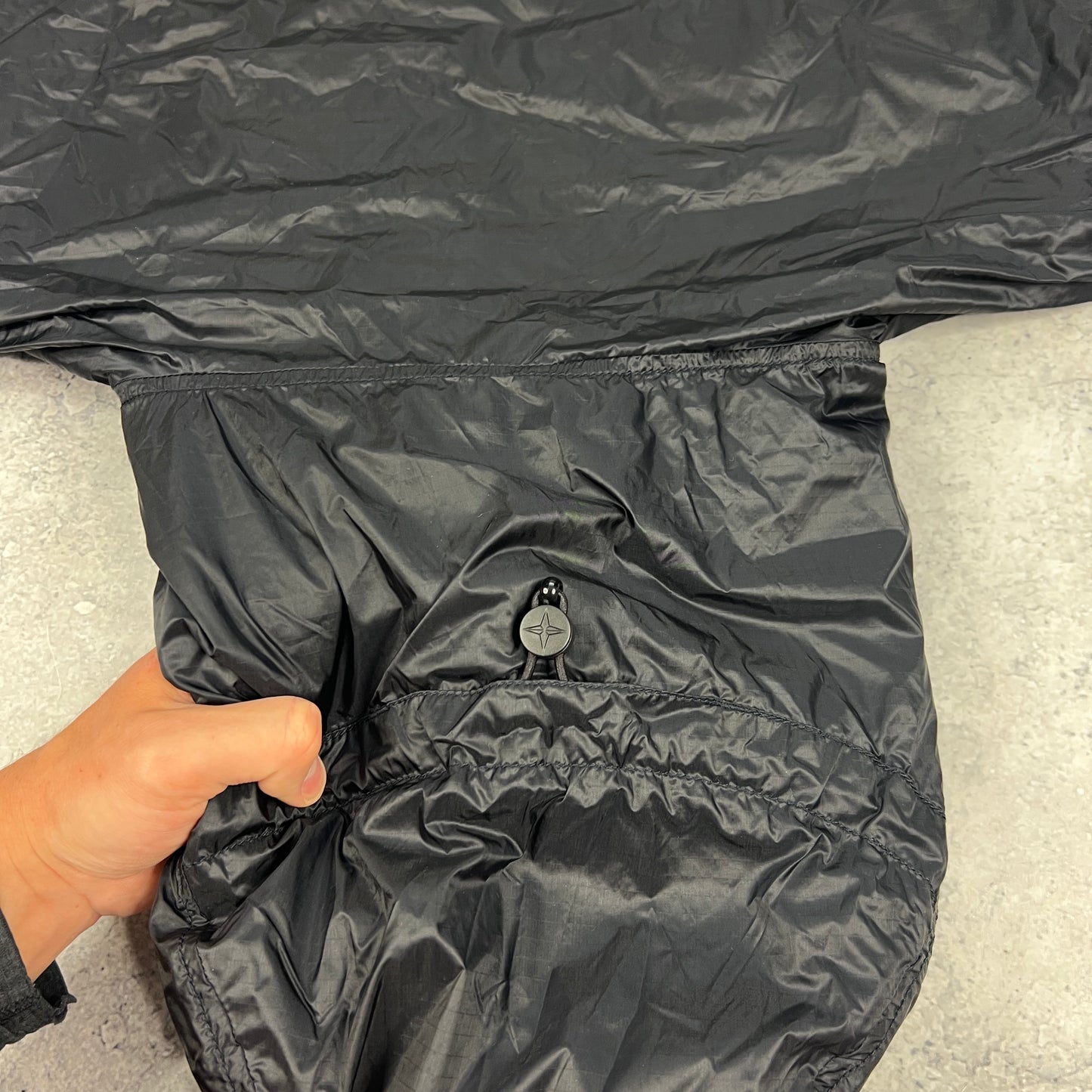 Stone Island Navy Light Ripstop Cordura Jacket XL 25.5” BNWT