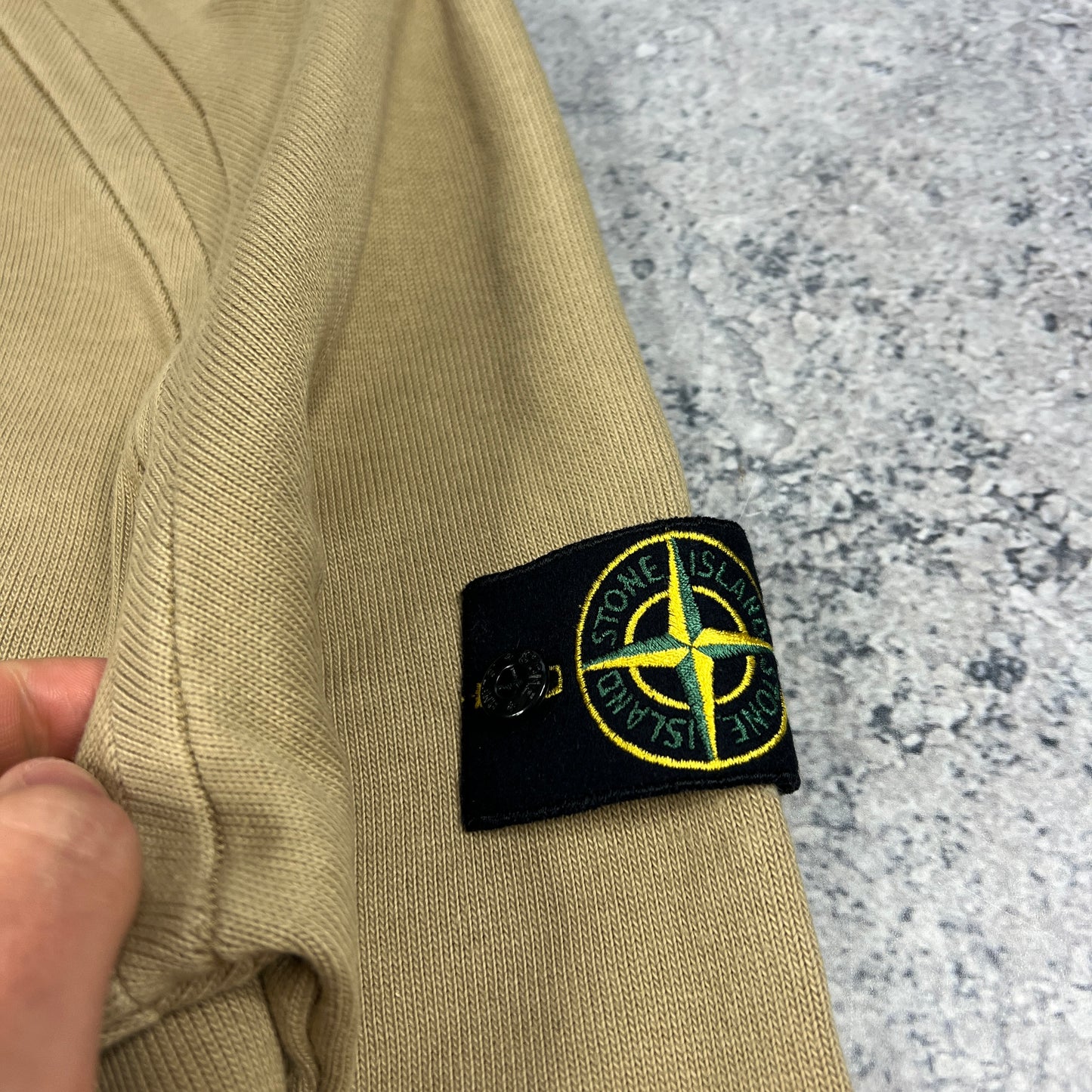 Stone Island Beige Vintage Jumper XL 22.75”