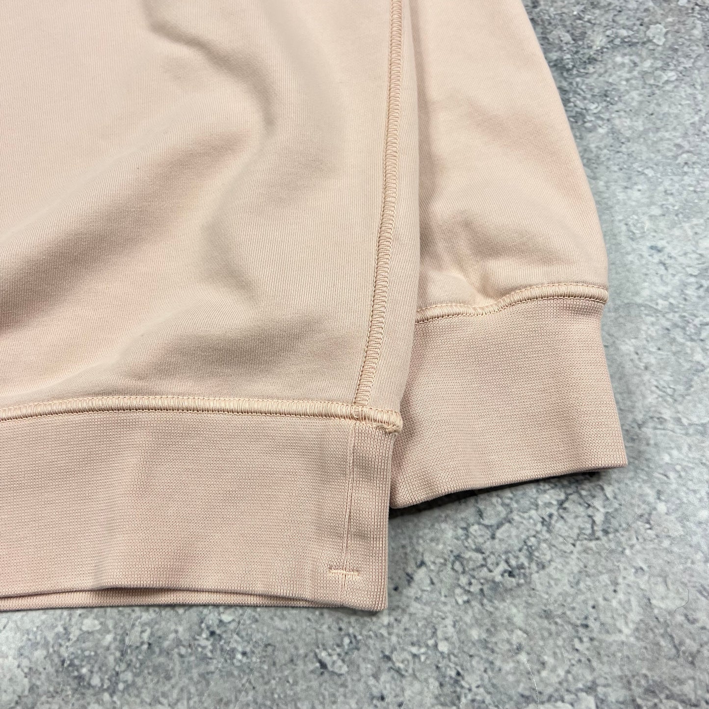 Stone Island Pale Pink Sweatshirt XL 23.5” BNWT