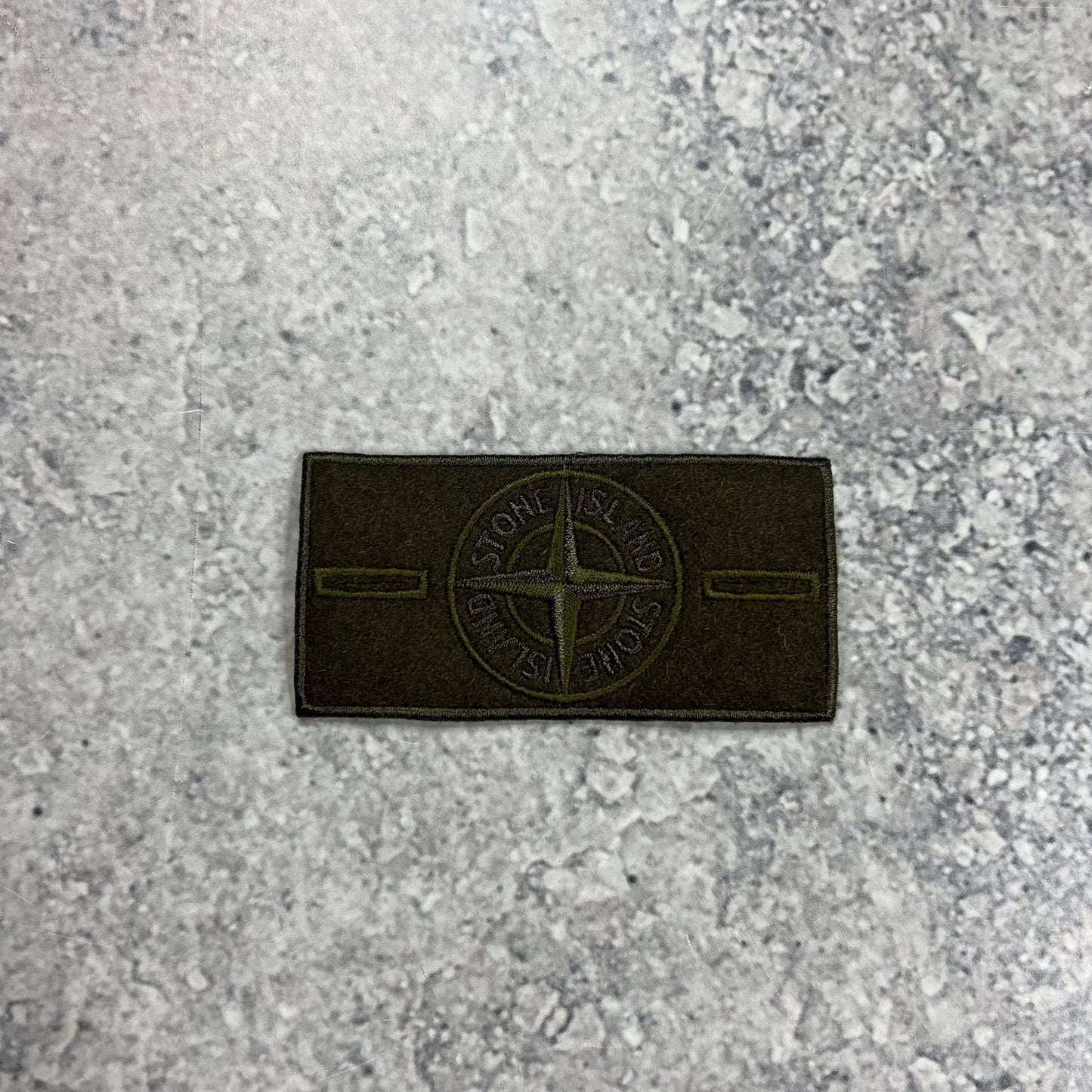 Stone Island Khaki Ghost Badge
