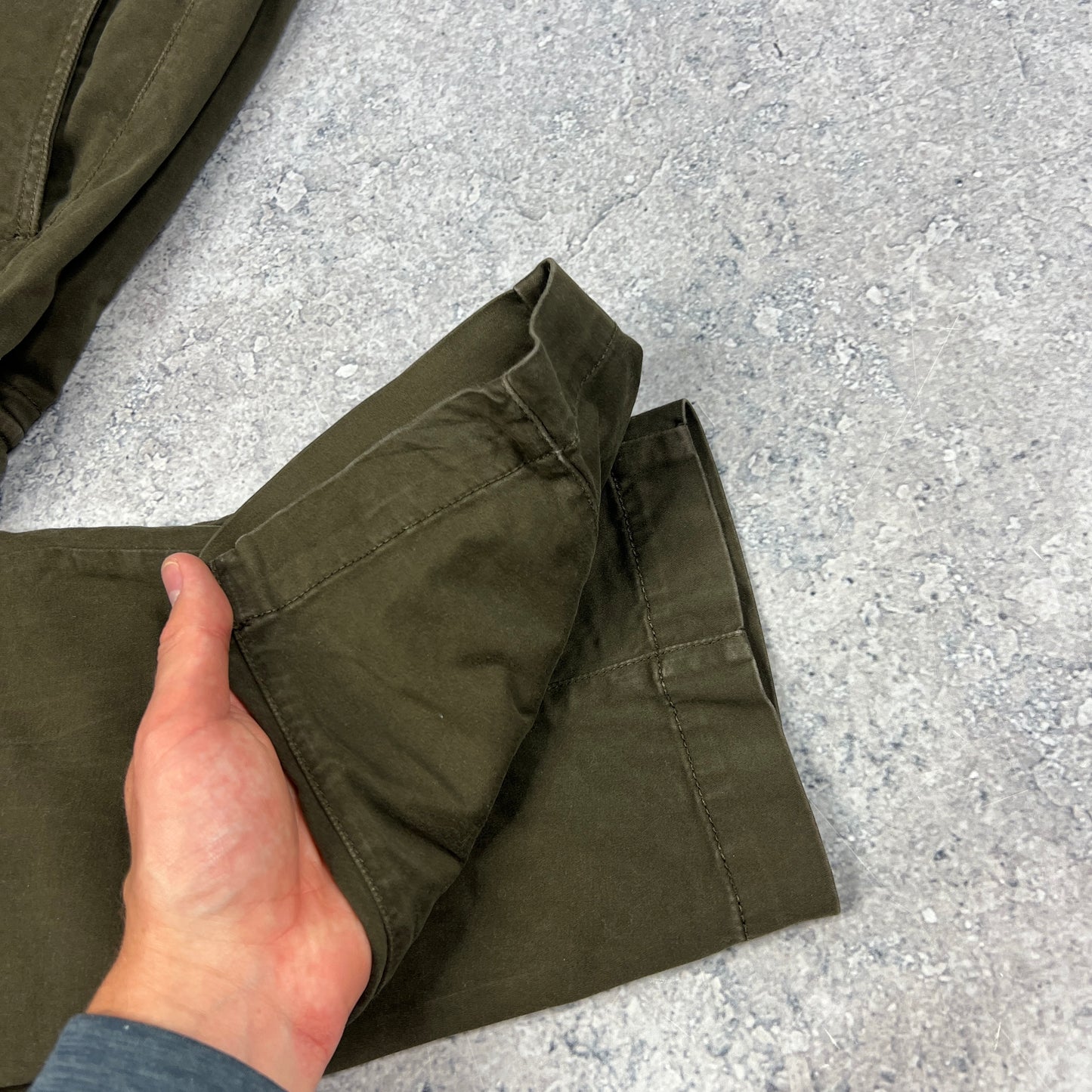 CP Company Khaki Lens Cargo Trousers Size 50- W36”