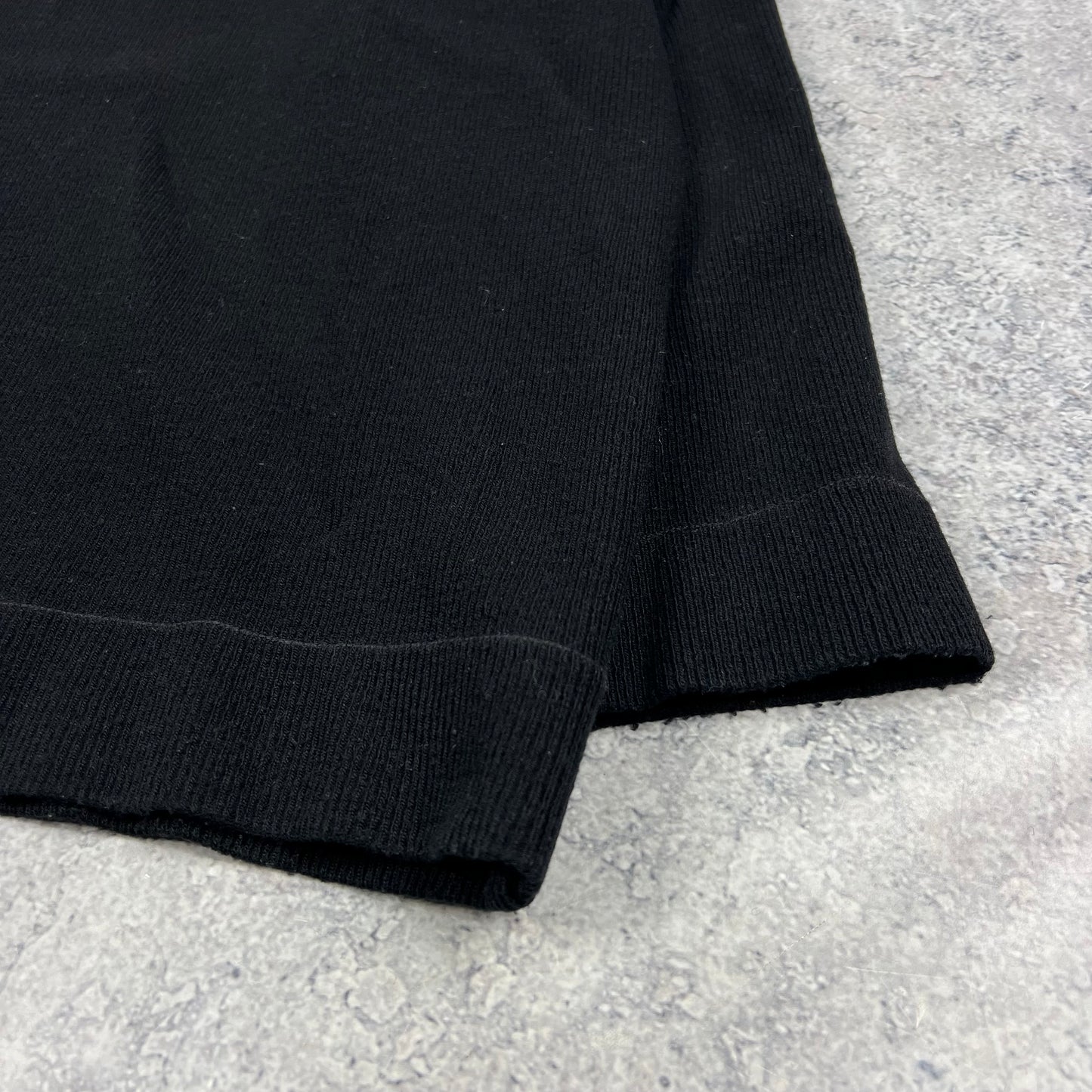 Stone Island Black Wool Sweatshirt Large 25”