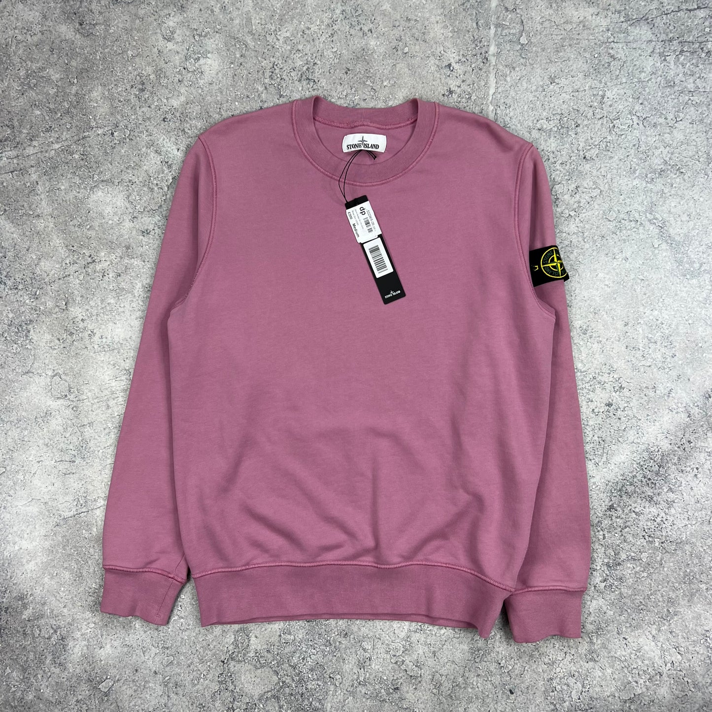 Stone Island Pink Sweatshirt Medium 22” BNWT