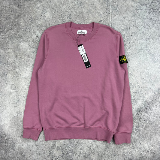 Stone Island Pink Sweatshirt Medium 22” BNWT