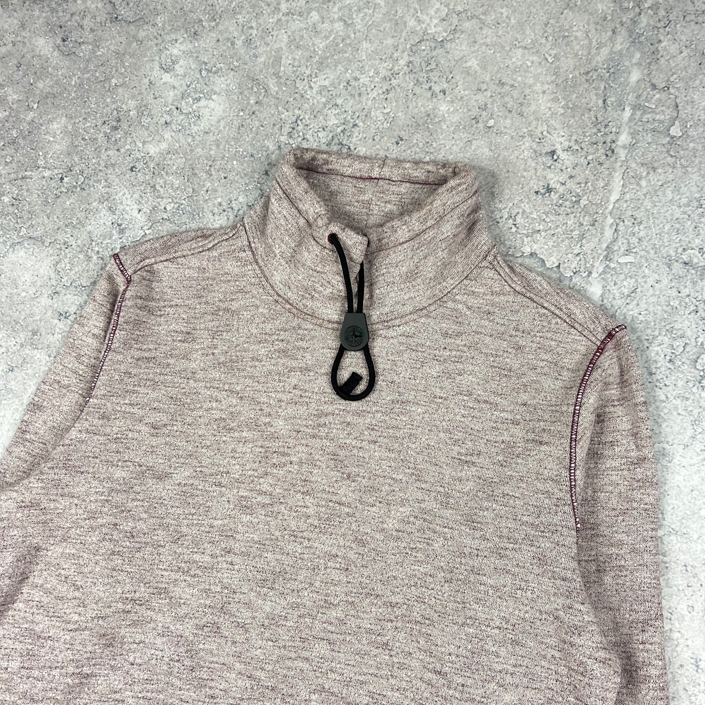 Stone Island Back Logo Smock Sweatshirt Medium 21.75”