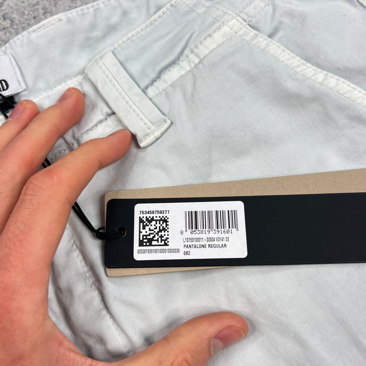 Stone Island Ice Blue Cargo Trousers W33-34” BNWT
