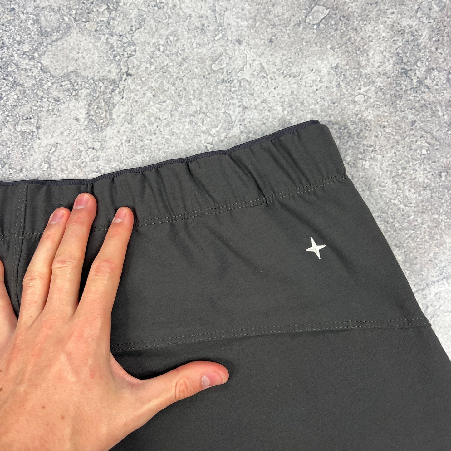 Stone Island Dark Grey Stellina Cargo Trousers W38-40”