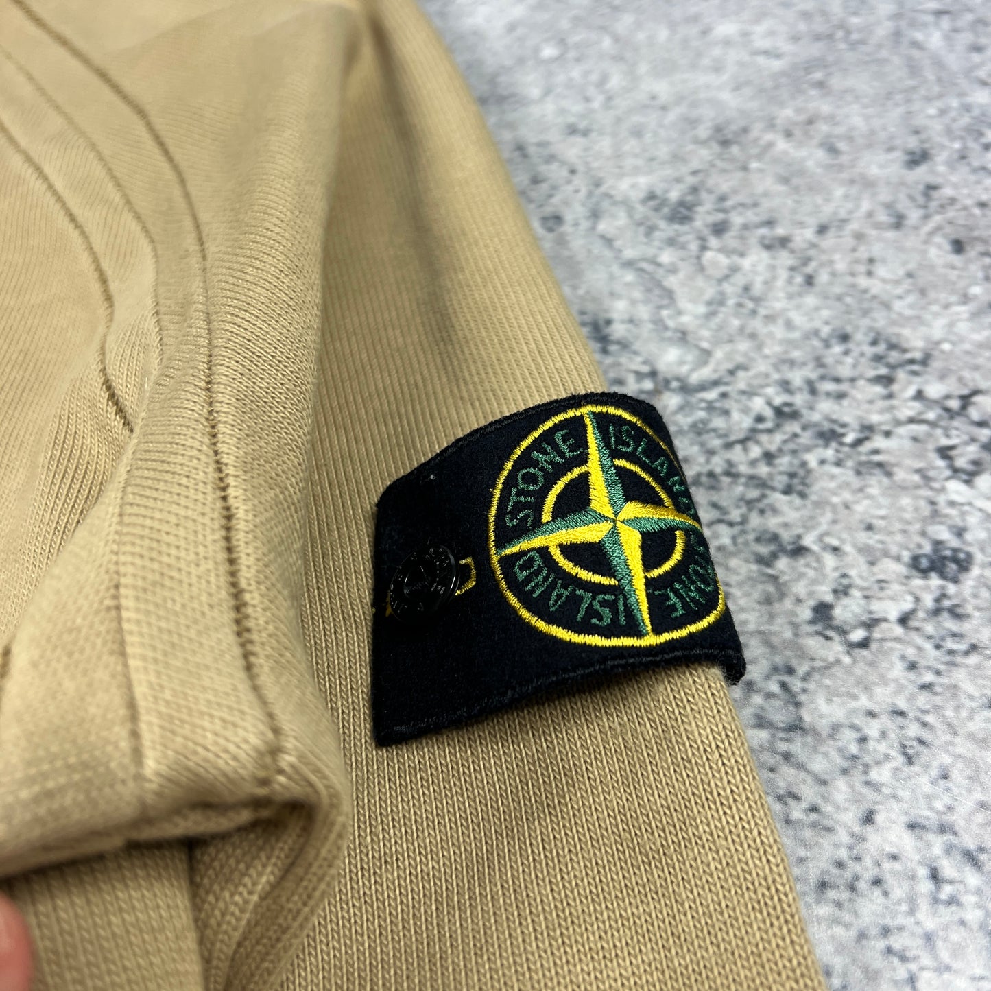 Stone Island Beige Vintage Jumper XL 22.75”