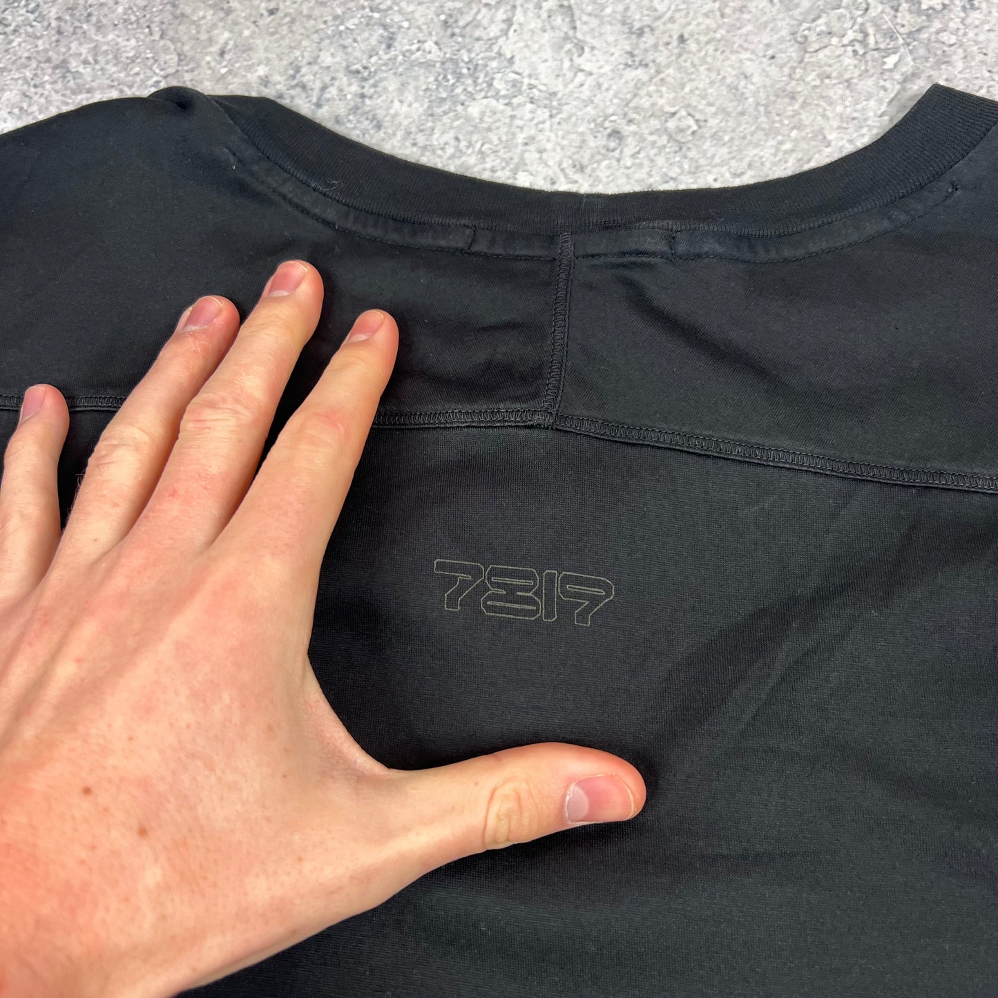 Stone Island Shadow Project Black T-Shirt Large 22.75”