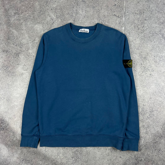 Stone Island Blue Sweatshirt Large 23.5”