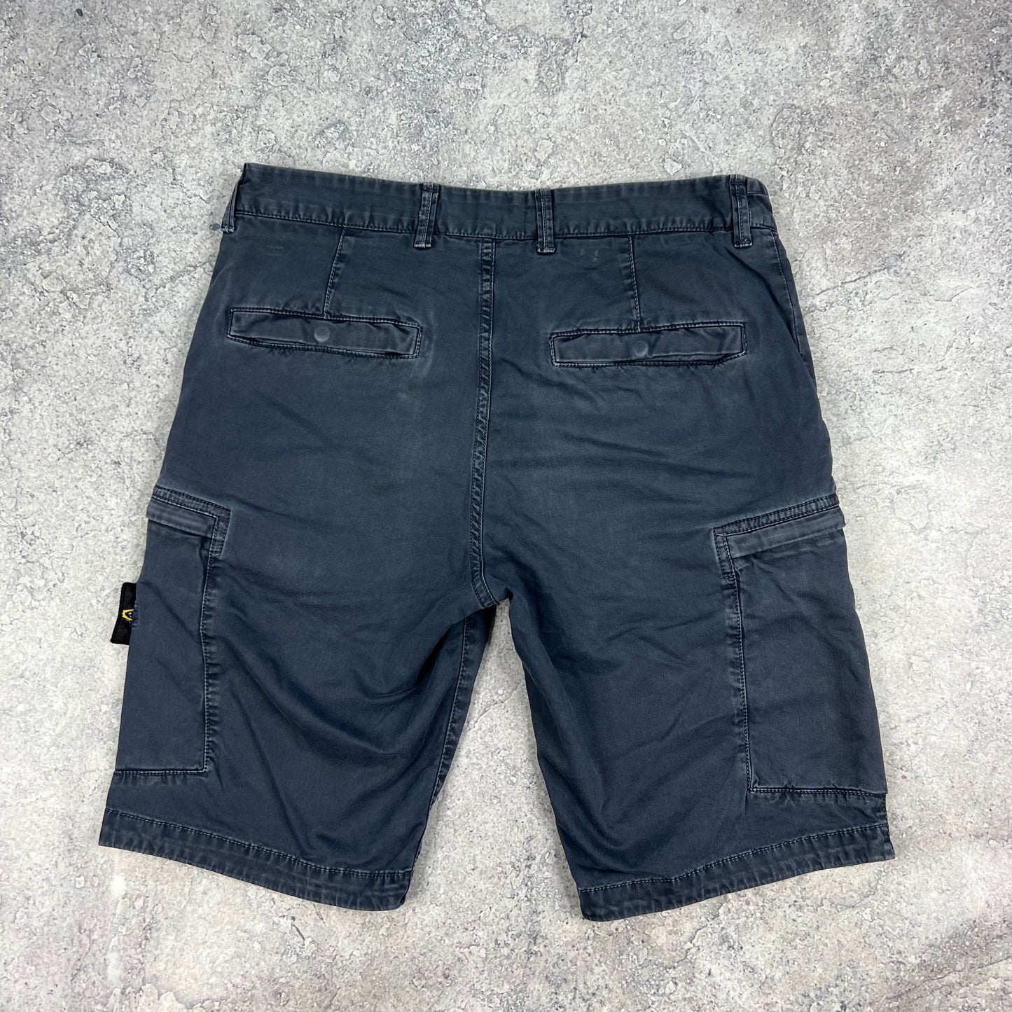 Stone Island Navy Cargo Shorts W30”