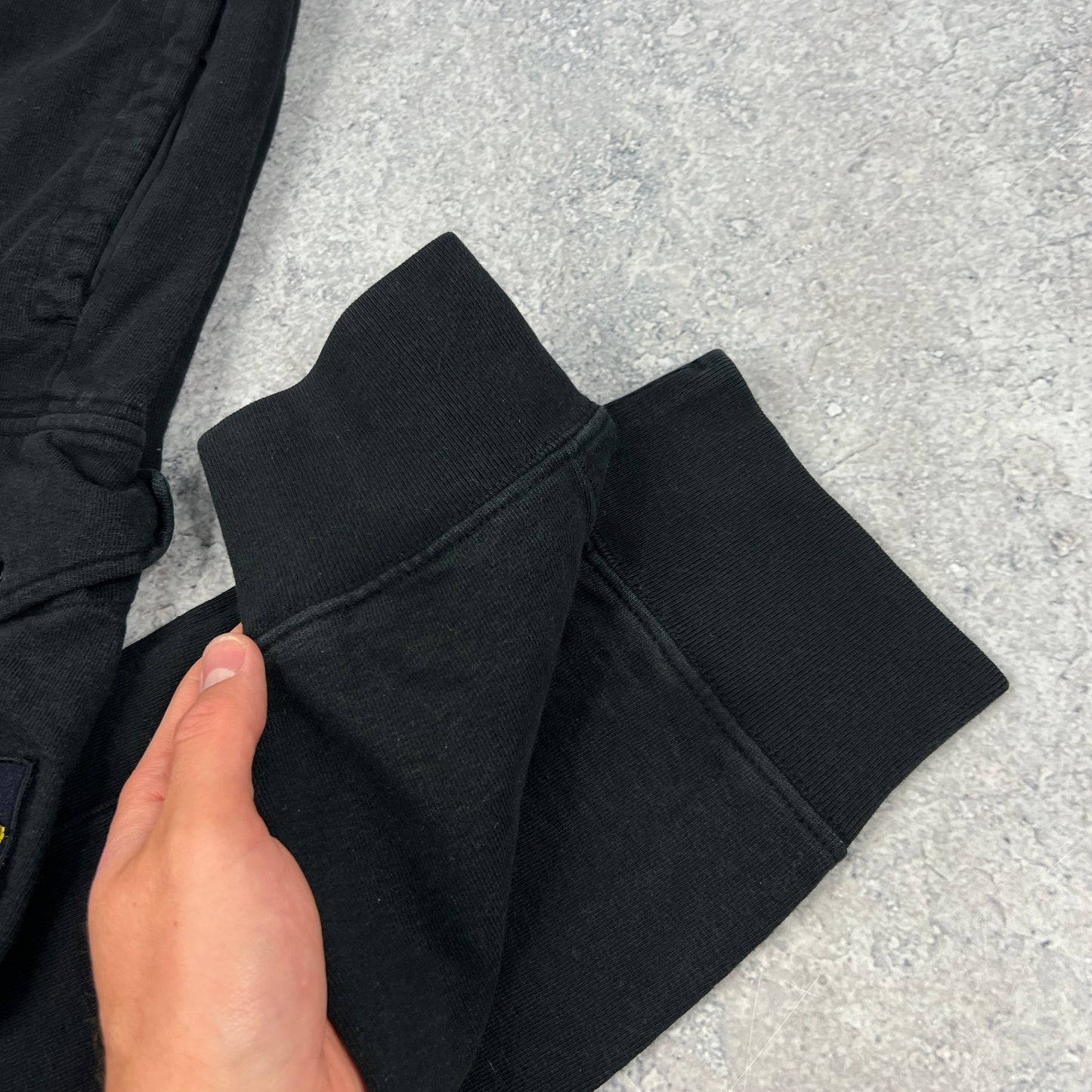 Stone Island Black Joggers Large W32-34”