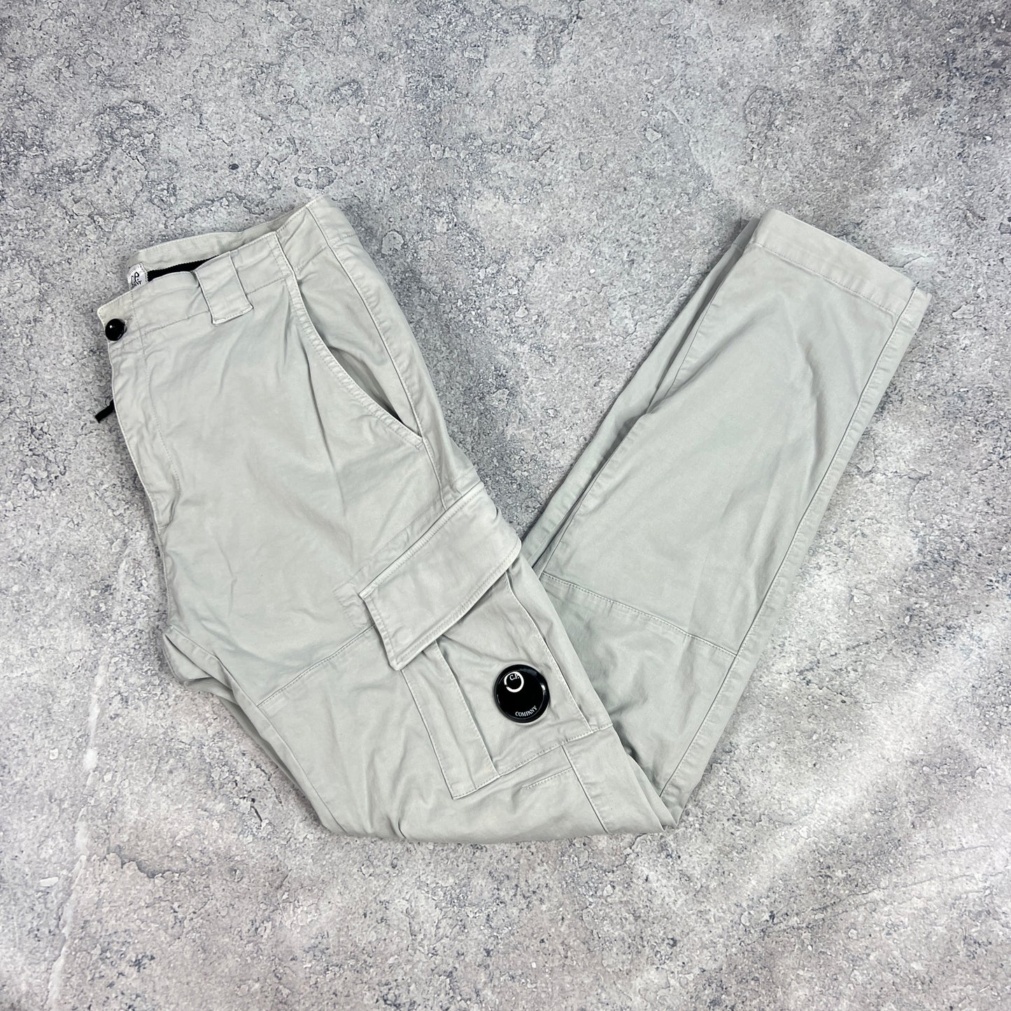 CP Company Grey Lens Cargos Size 48- W32”