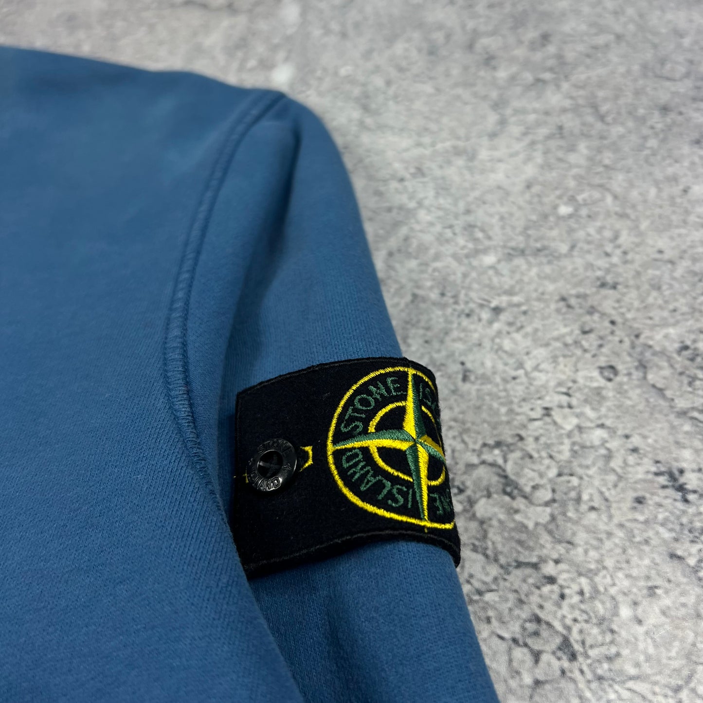 Stone Island Blue Sweatshirt Large 23.5”