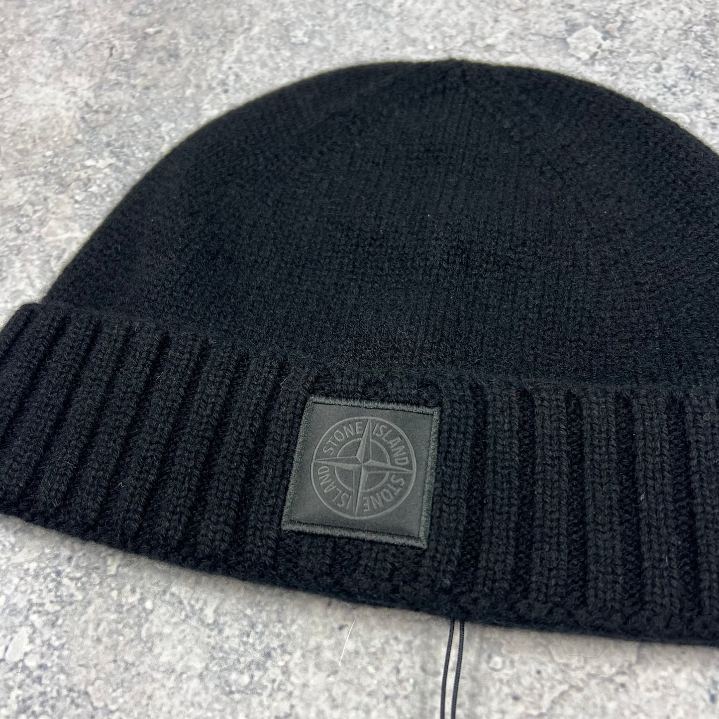 Stone Island Black Ghost Beanie BNWT