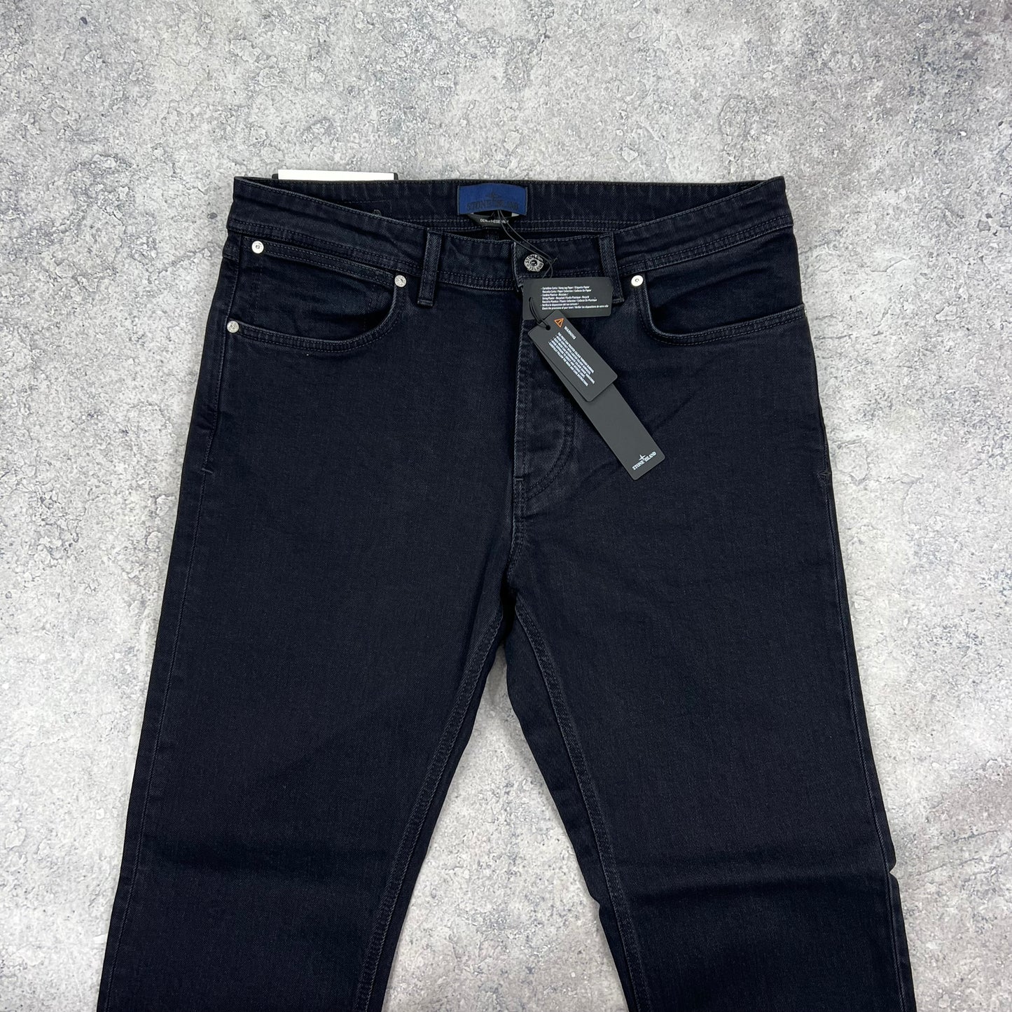 Stone Island Black Denim Slim Jeans BNWT