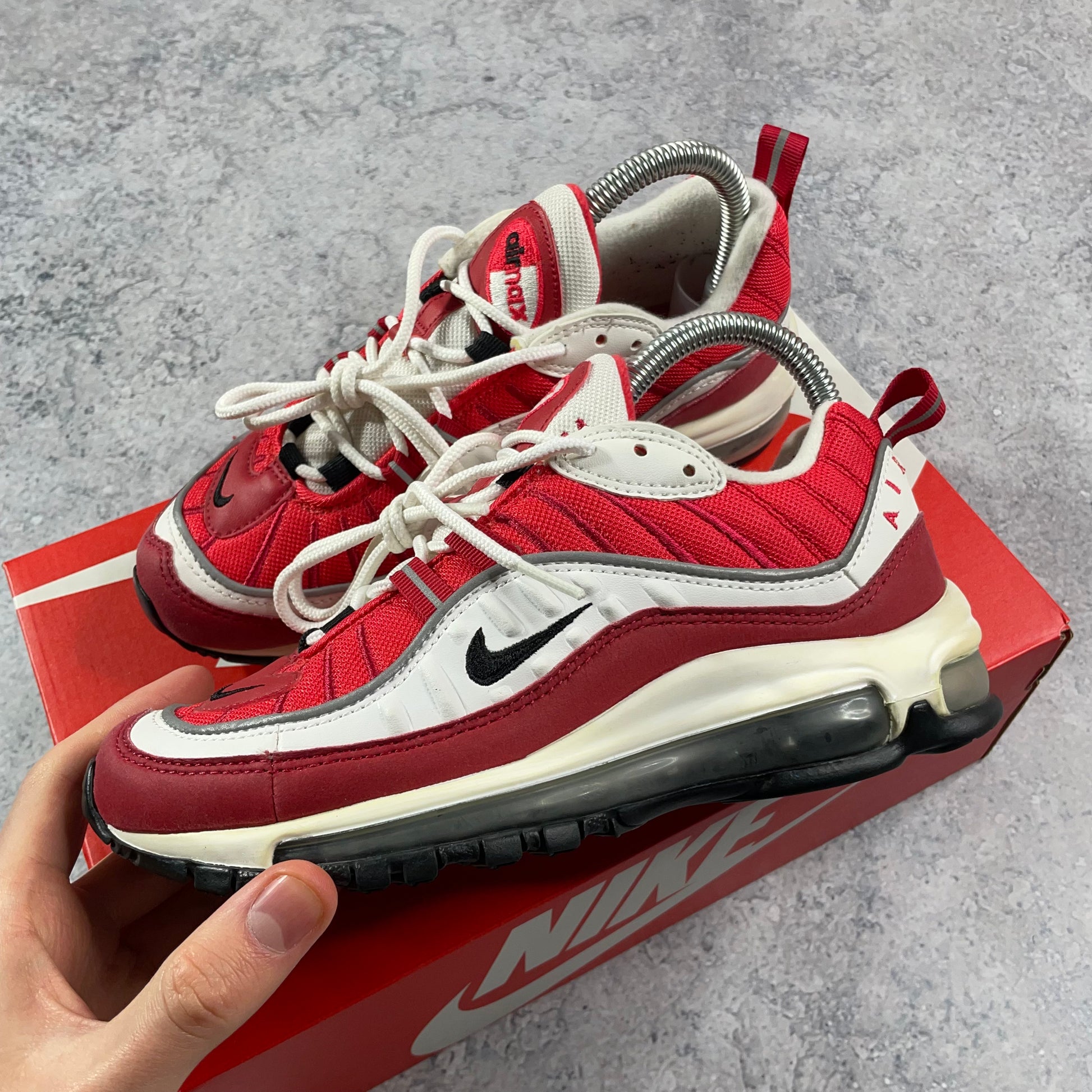 Nike air max sales 98 gym red