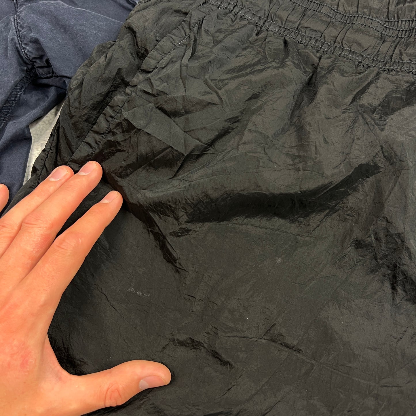 Stone Island Black Nylon Metal Swimshorts XXL W36-38