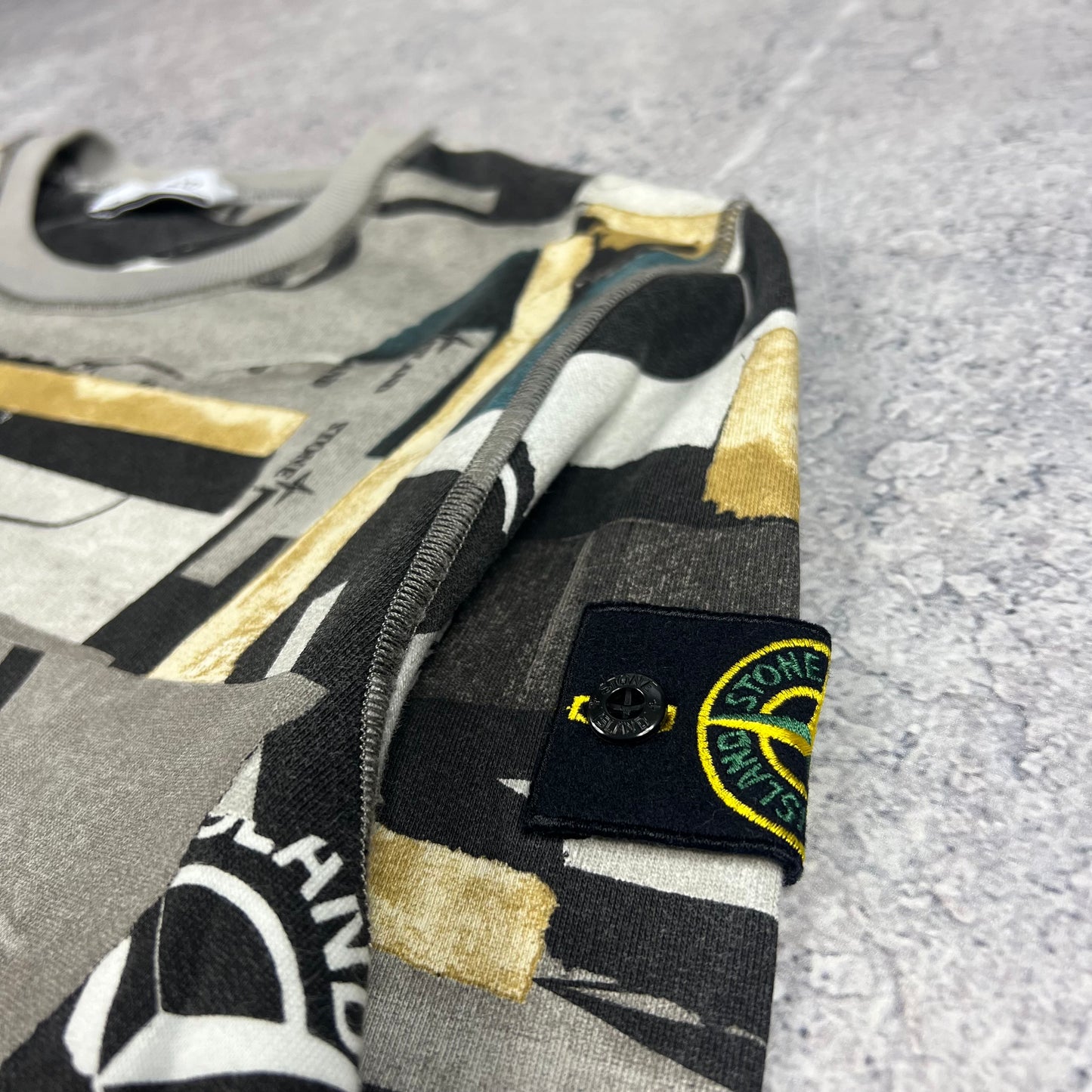 Stone Island Multi Logo Sweatshirt Large 23”