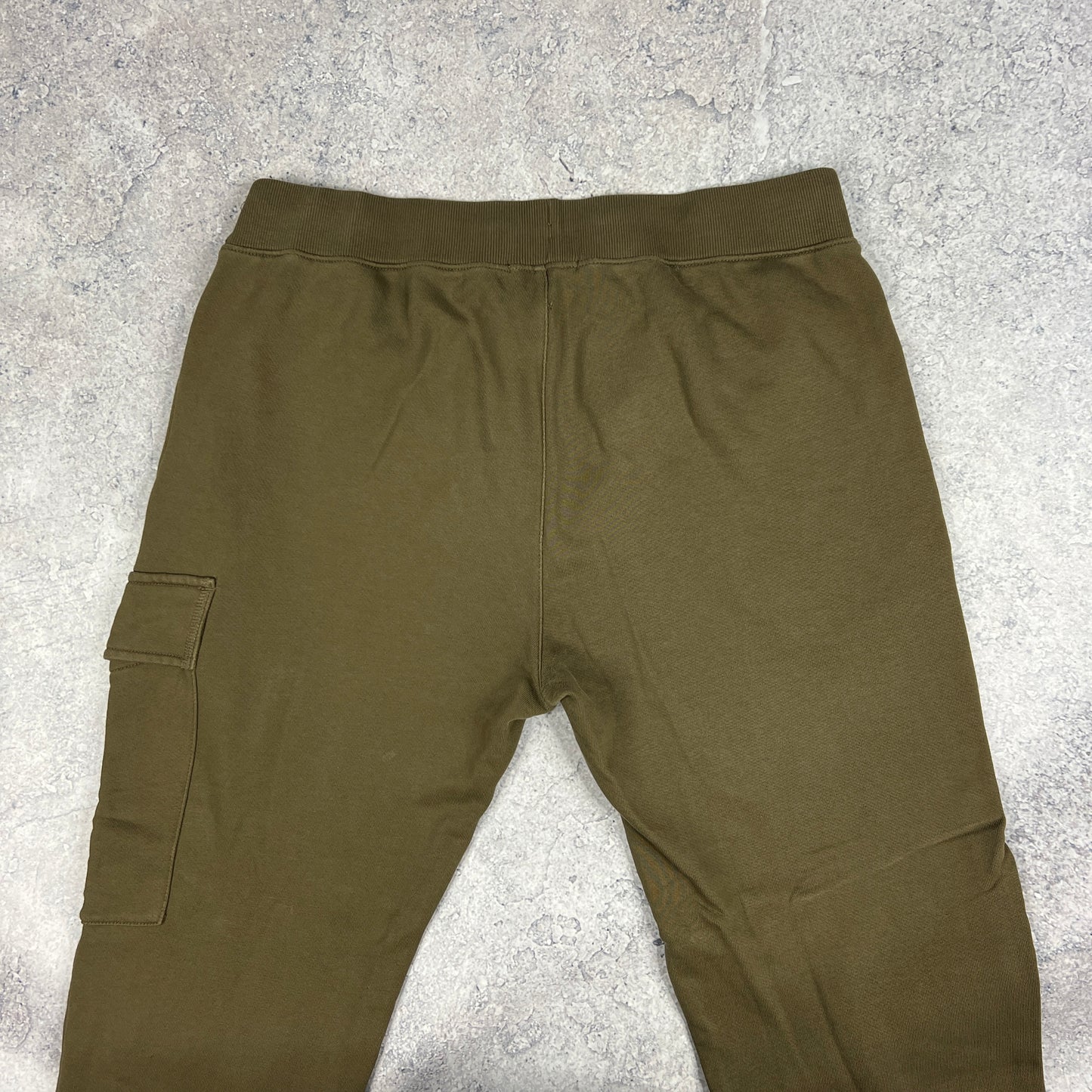 CP Company Khaki Lens Joggers Medium W32-34”