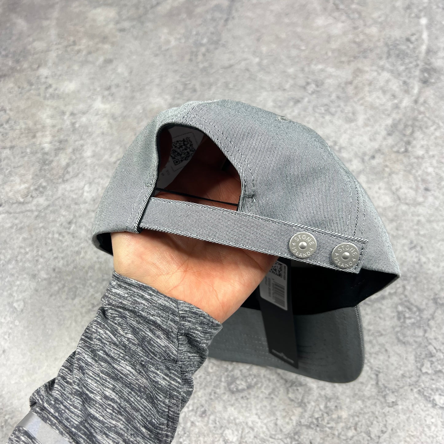 Stone Island Marina Grey Cap BNWT