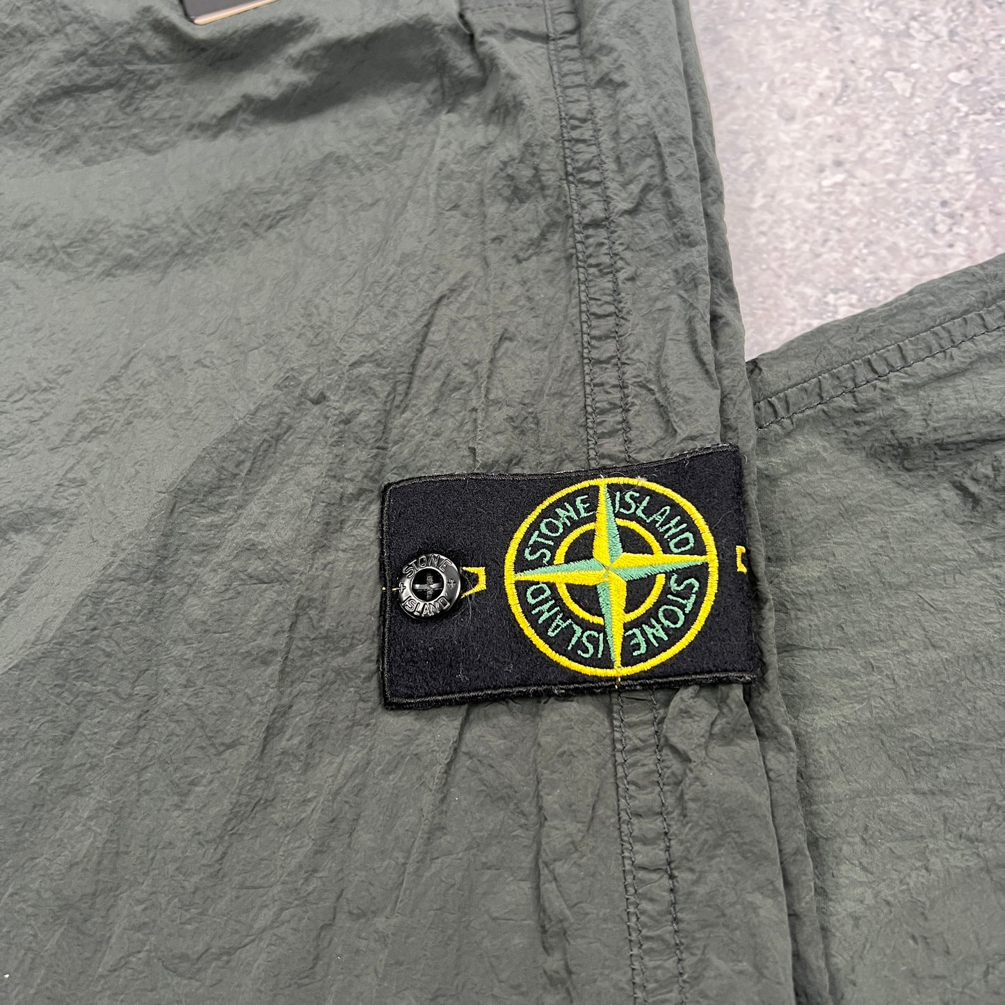 Stone Island Green Nylon Metal Cargo Trousers W30-32” BNWT