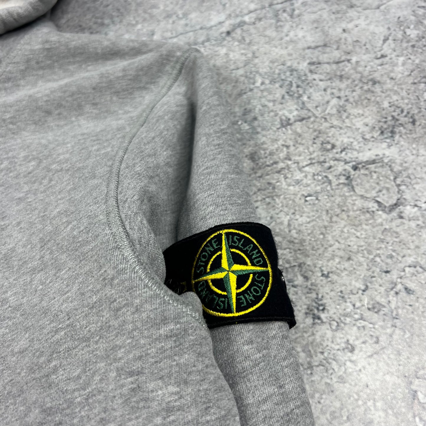 Stone Island Grey Hoodie Small 20.75”