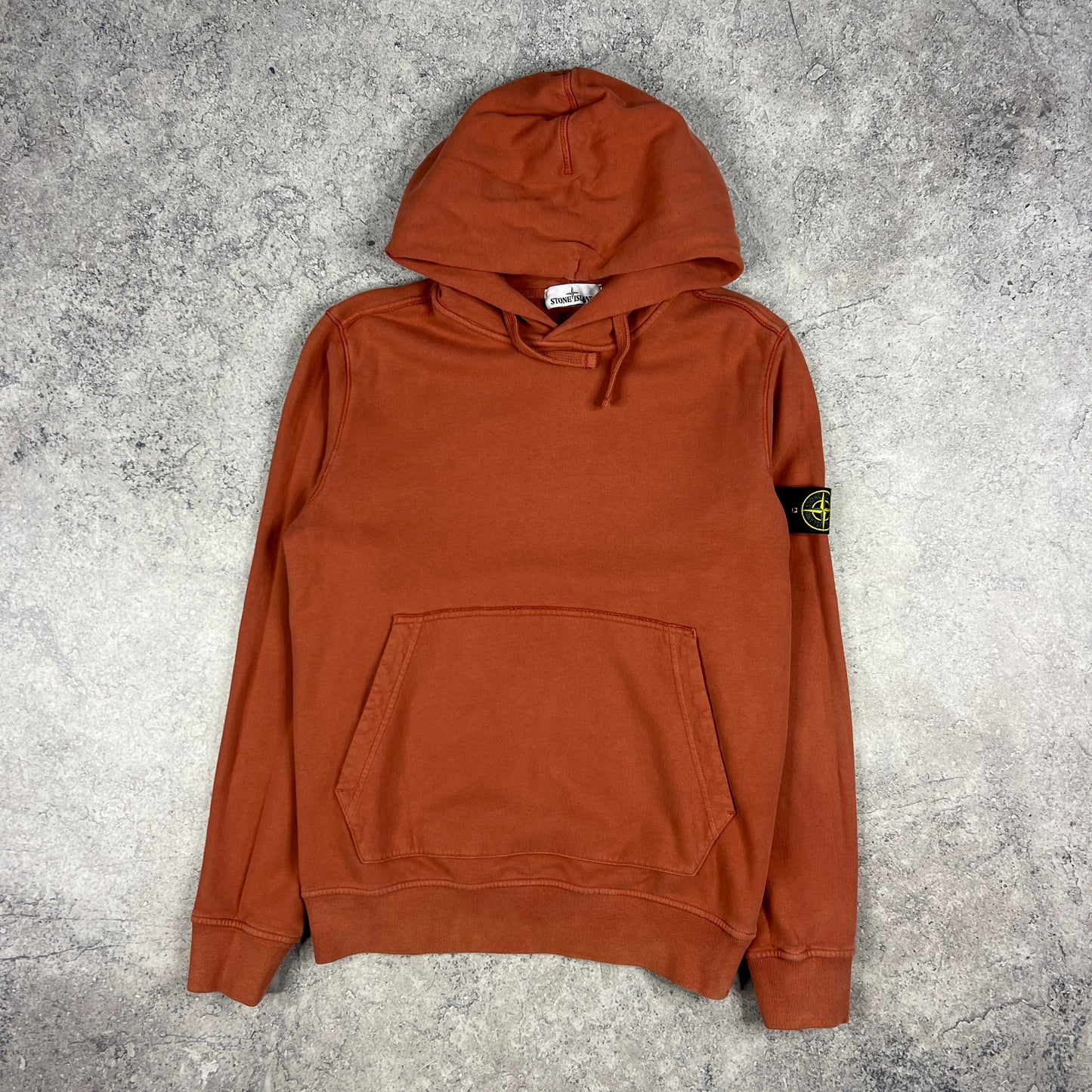 Stone Island Rust Hoodie Large 22”