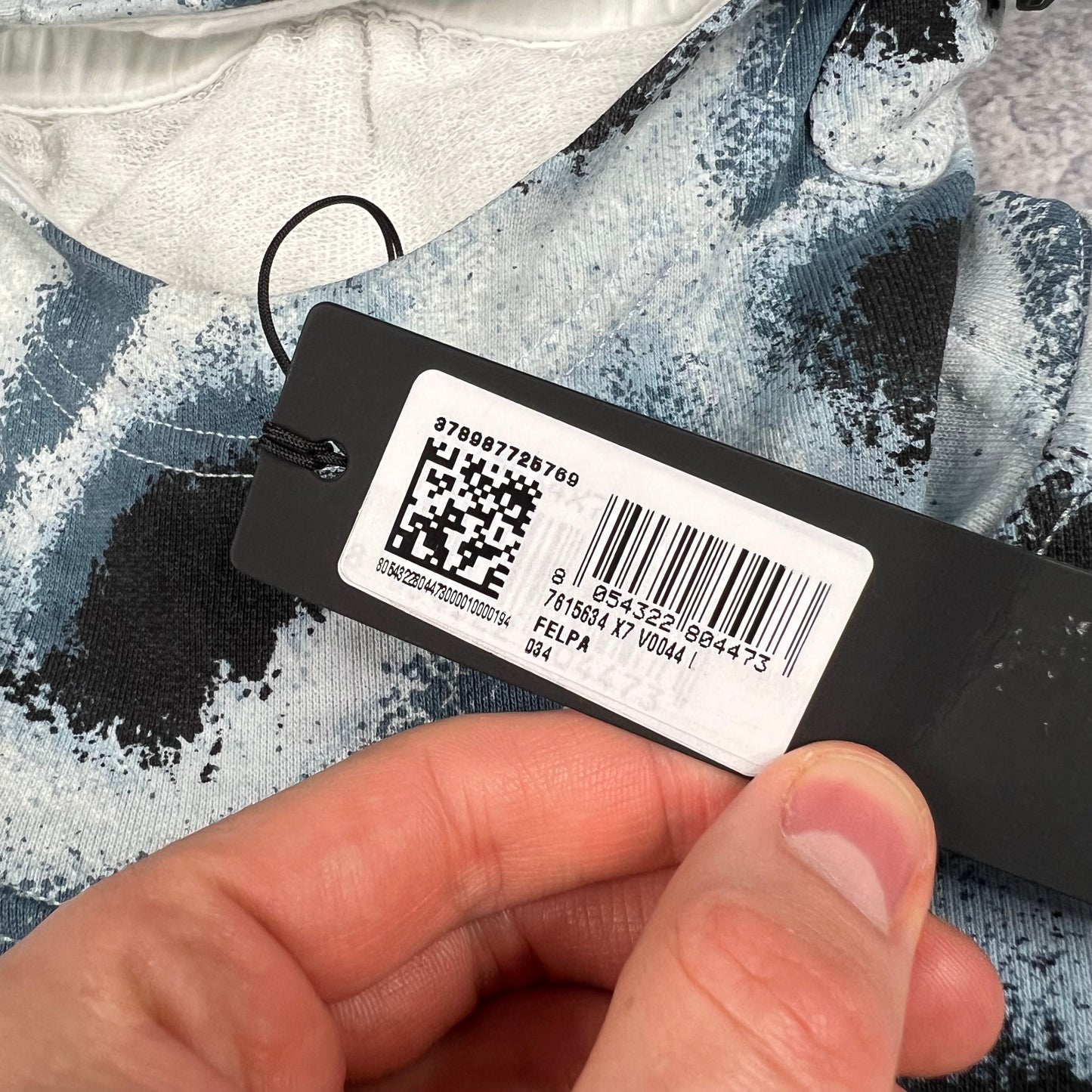 Stone Island Marina Reef Camo Hoodie Large 23.75” BNWT