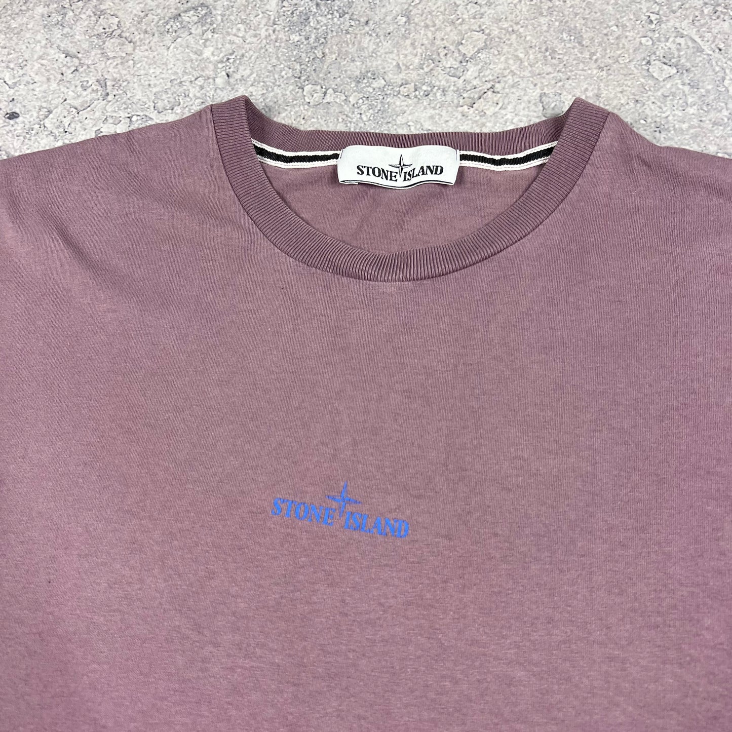 Stone Island Paint Logo T-Shirt XL 21.75”