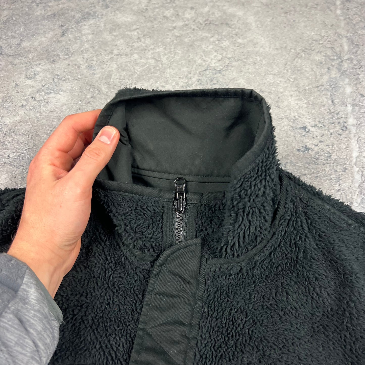 CP Company Black Fleece/Softshell Reversible Lens Jacket Medium 21”